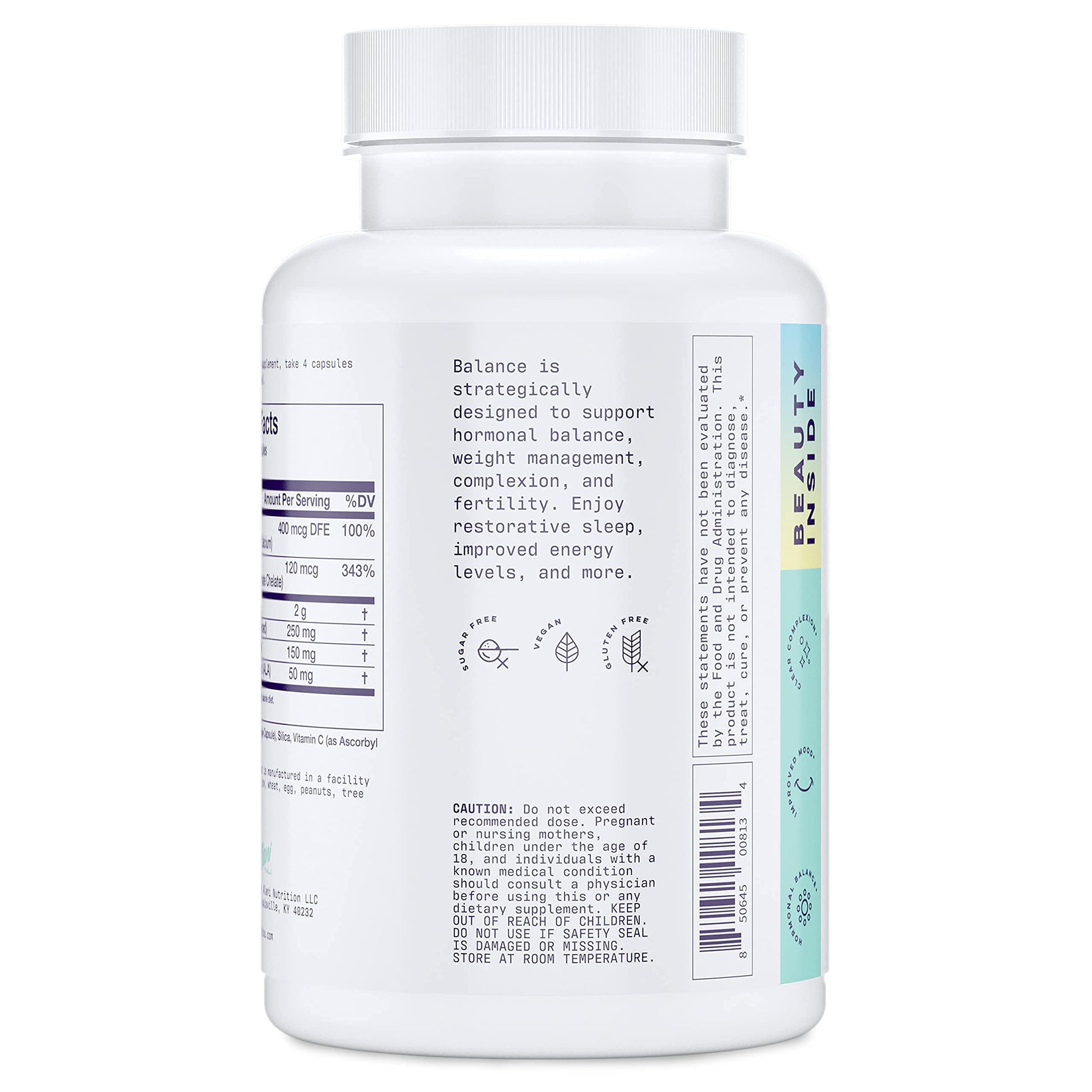 Alani Nu Hormonal Balance, Weight Management Support, Skin Complexion Support, 120 Capsules Alani Nu Au supplements