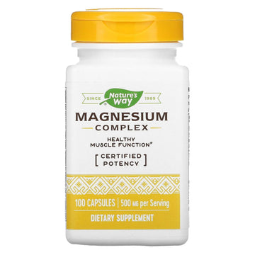 Natures Way Magnesium Complex, 100 ct Nature's Way Au supplements