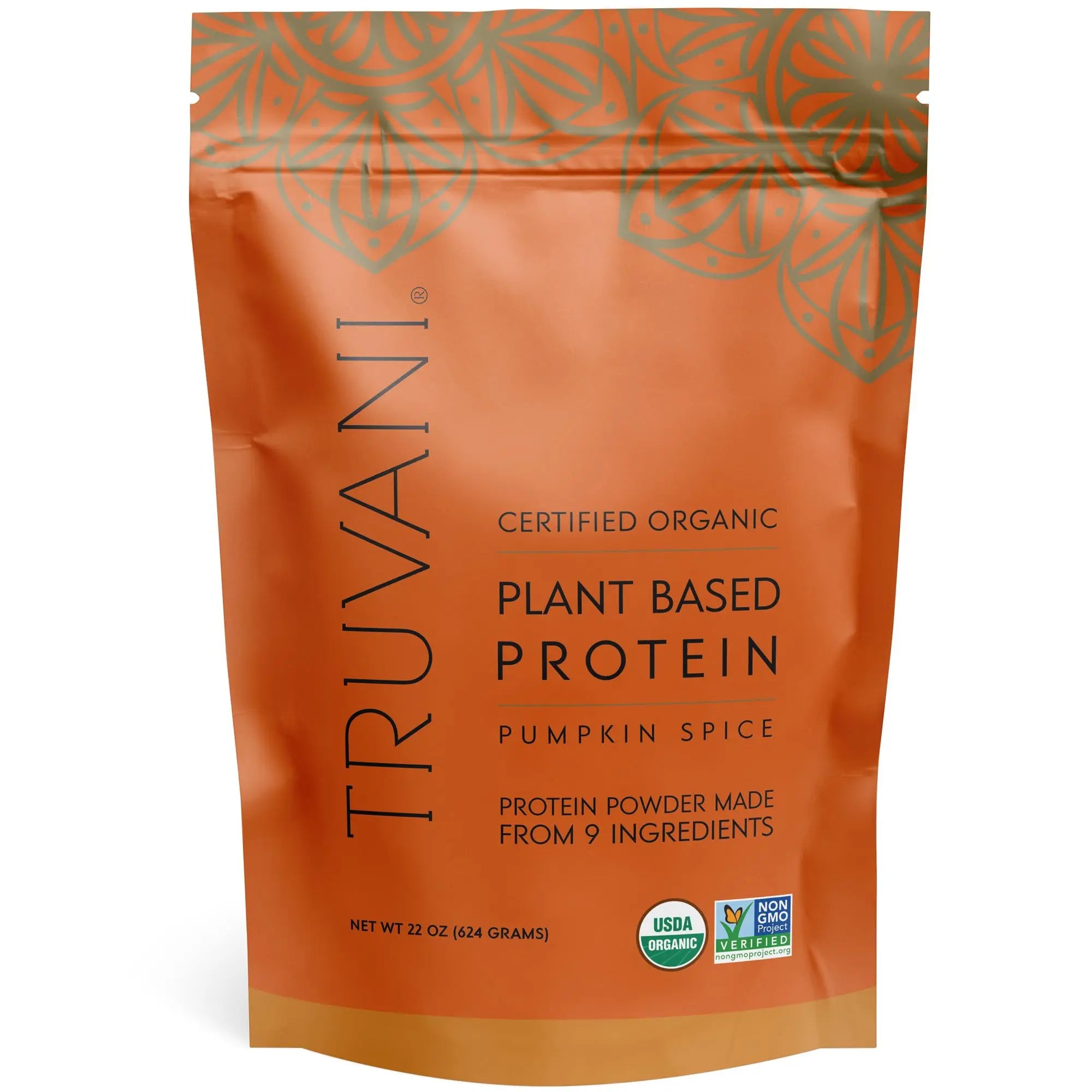 Truvani Organic Vegan Protein Powder Pumpkin Spice - 20g of Plant Based Protein Truvani Au supplements