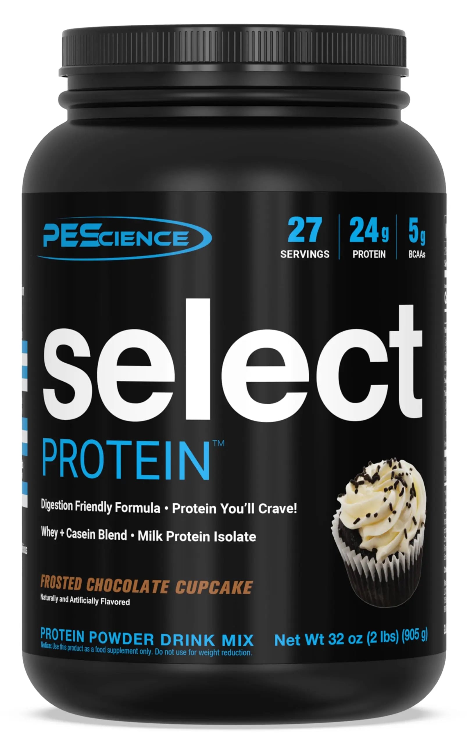 PEScience Select Low Carb Protein Powder, Chocolate Cupcake, 27 Serving, Keto PEScience Au supplements