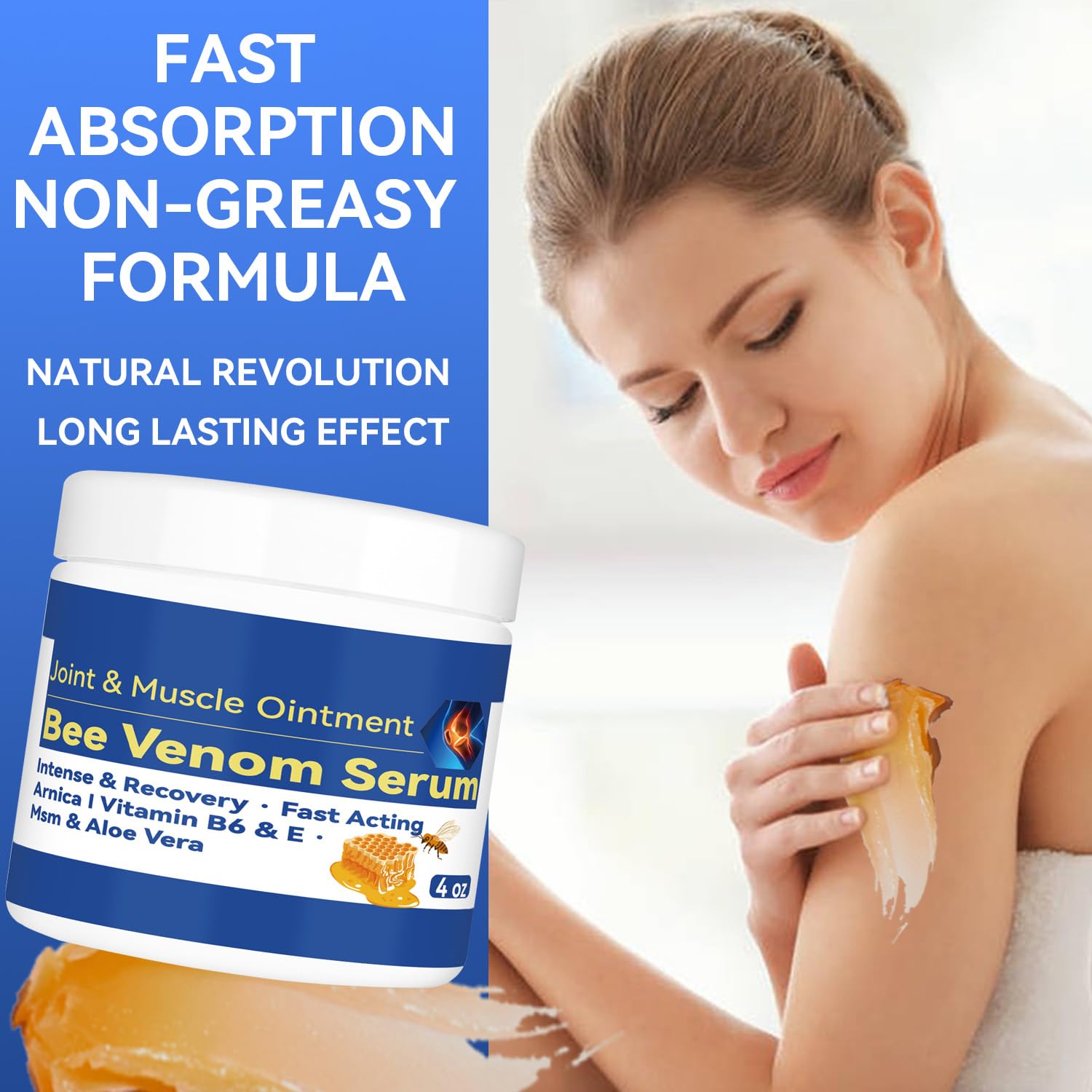 Cedonivor Bee Venom Joint and Bone Cream, Bee Venom Joint Relief Cream Joint Care for Knee, Neck, Back, Hands, Feet Moisturizer Cedonivor Au supplements