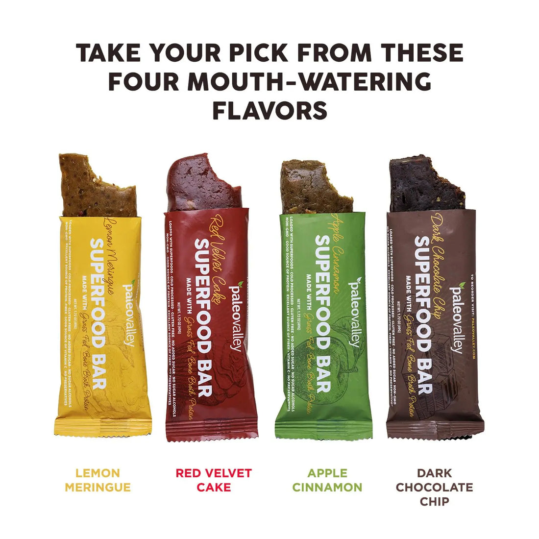 Paleovalley Superfood Bars – Dark Chocolate Chip– 10 Pack – 9g Protein per Bar – Gluten-Free, Grain-Free, Paleo, Non-GMO – On-the-Go Snack Paleovalley Au supplements
