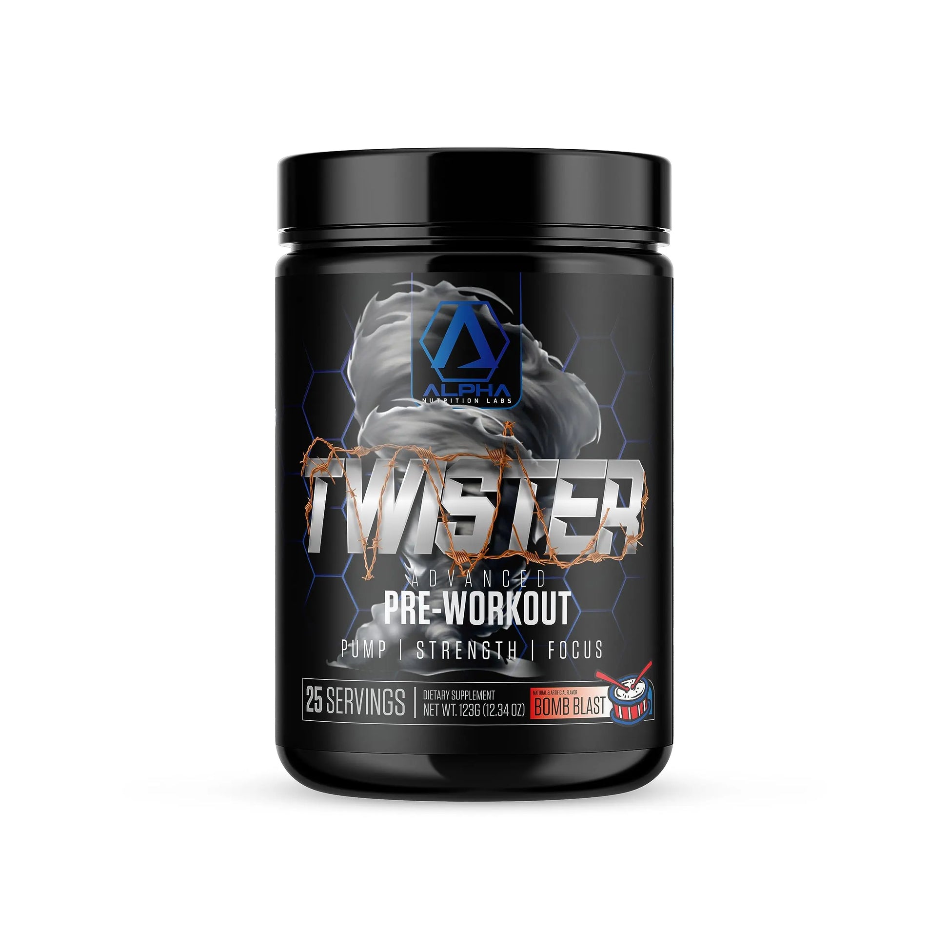 Alpha Nutrition Labs Twister Advanced Pre-Workout Powder (Raspberry Lemonade) Alpha Nutrition Labs Au supplements