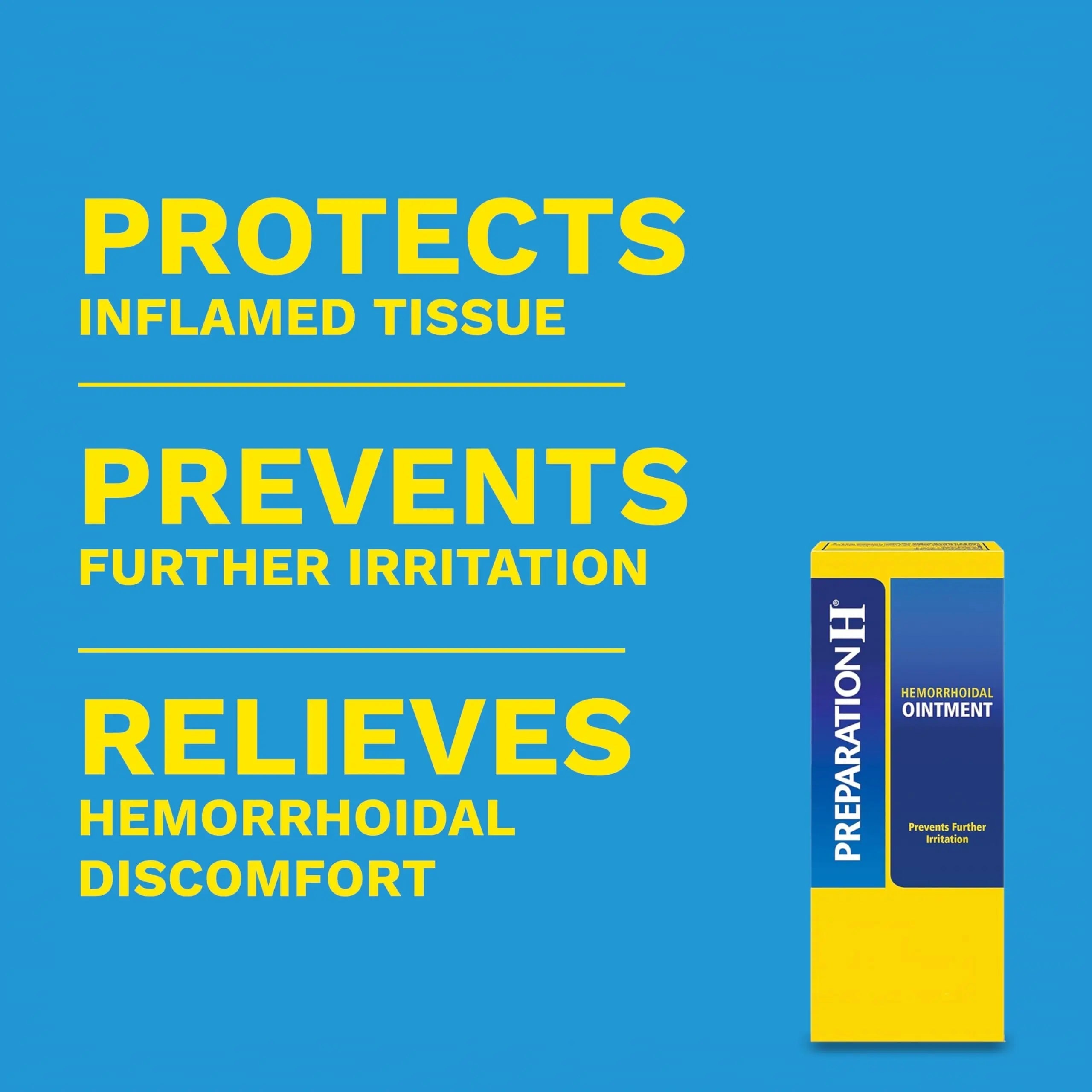 PREPARATION H Hemorrhoid Symptom Treatment Ointment, Itching, Burning & Discomfort Relief, Tube (2.0 Ounce) Preparation H Au supplements