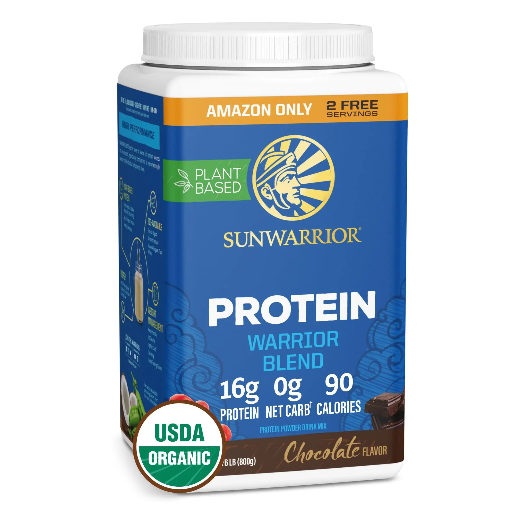 Vegan Protein Powder Plant-based Protein Powder USDA Organic | BCAA Amino Acids Sunwarrior Au supplements