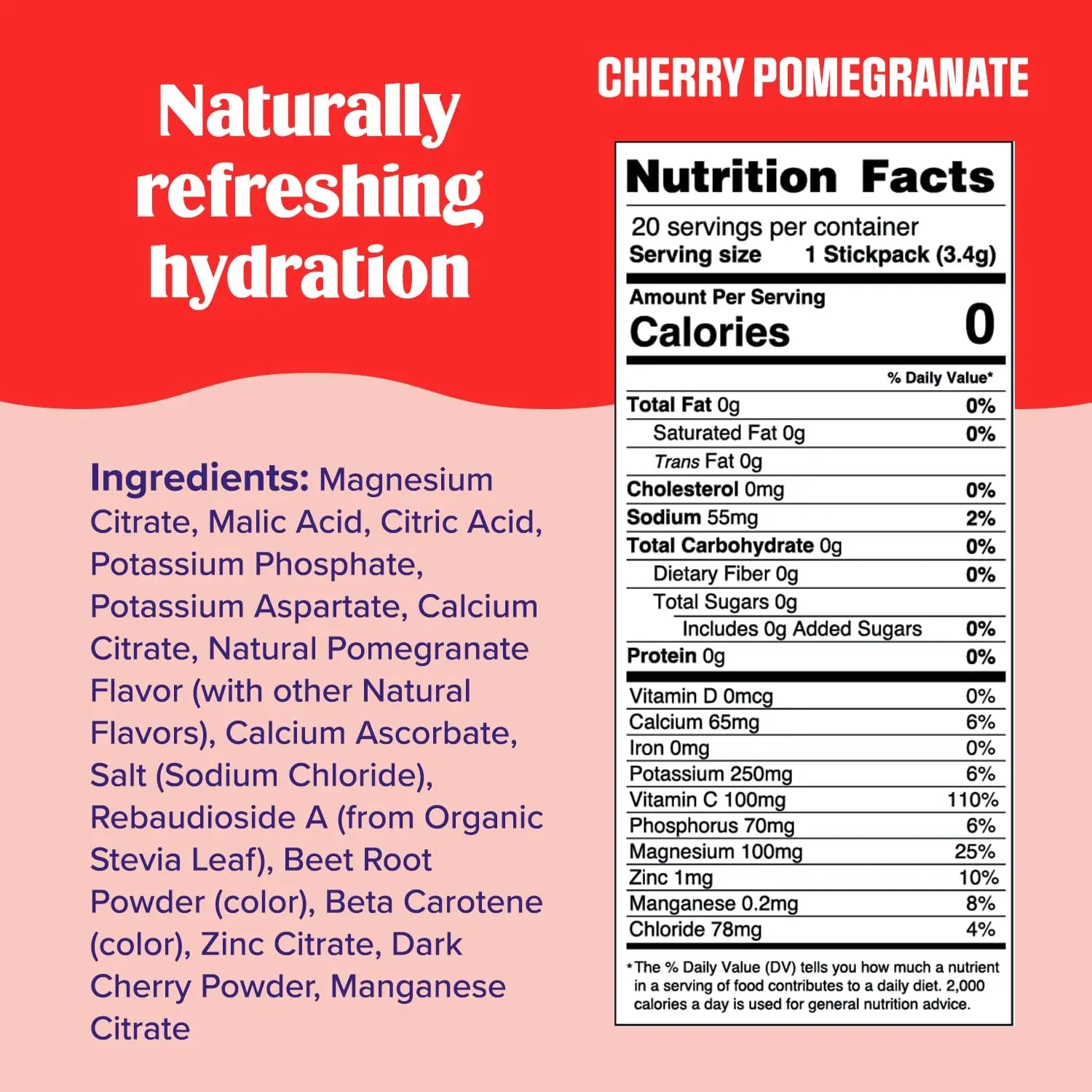 Ultima Replenisher Daily Electrolyte Drink Mix – Cherry Pomegranate, 20 Stickpacks Ultima Replenisher Au supplements