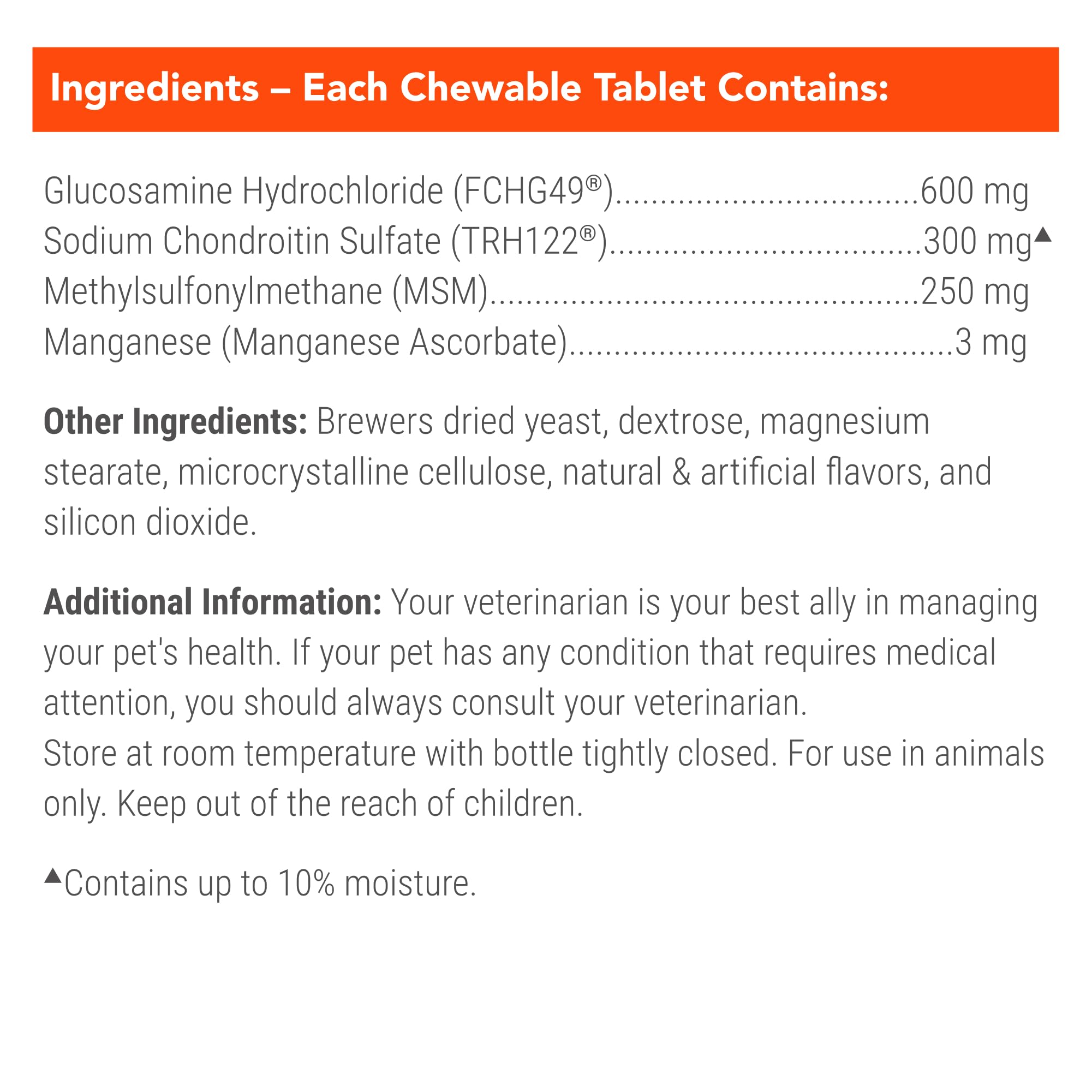 Nutramax Laboratories Cosequin Maximum Strength Joint Health Supplement for Dogs - With Glucosamine, Chondroitin, and MSM, 2 Pack, 264 Total Chewable Tablets Nutramax Laboratories Au supplements