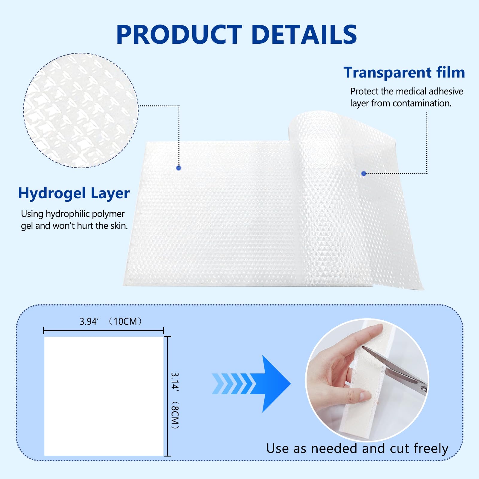 KIbabyDI Professional Lidocaine Pain Relief Patches - 20 Count | 4% Medicated Gel Patches for Targeted Joint & Muscle Comfort | Long-Lasting 12-Hour Relief, Ultra-Flexible Design -lb263 KIbabyDI Au supplements