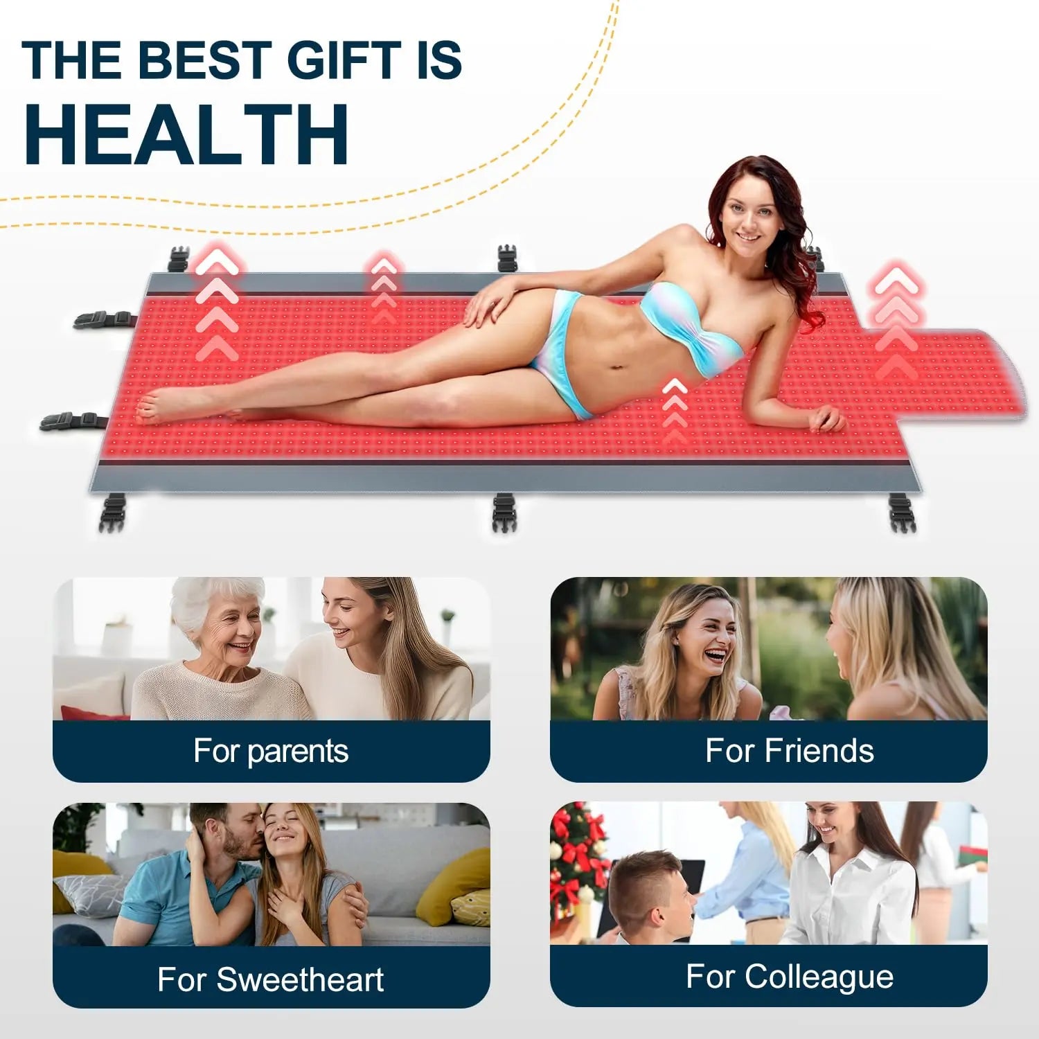 Red Light Therapy for Body - Full Body Red Light Therapy Mat, 71.0x33.30in, 2570Pcs 660nm Kaoudt Au supplements