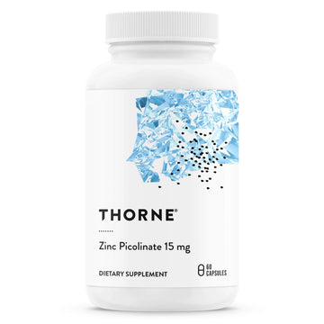 Thorne Zinc Picolinate 15mg - Highly Absorbable Zinc Supplement - Supports Wellness THORNE Au supplements