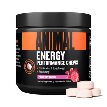 Animal Energy Chews, Fast Acting Energy with Caffeine, Nootropics and Sea Salt Animal Au supplements
