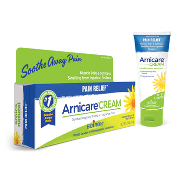Boiron Arnicare Cream for Joint Pain, Muscle Pain, Swelling, Soreness, Stiffness, and Bruises - Fast Absorbing and Fragrance-Free - 2.5 oz Boiron Au supplements