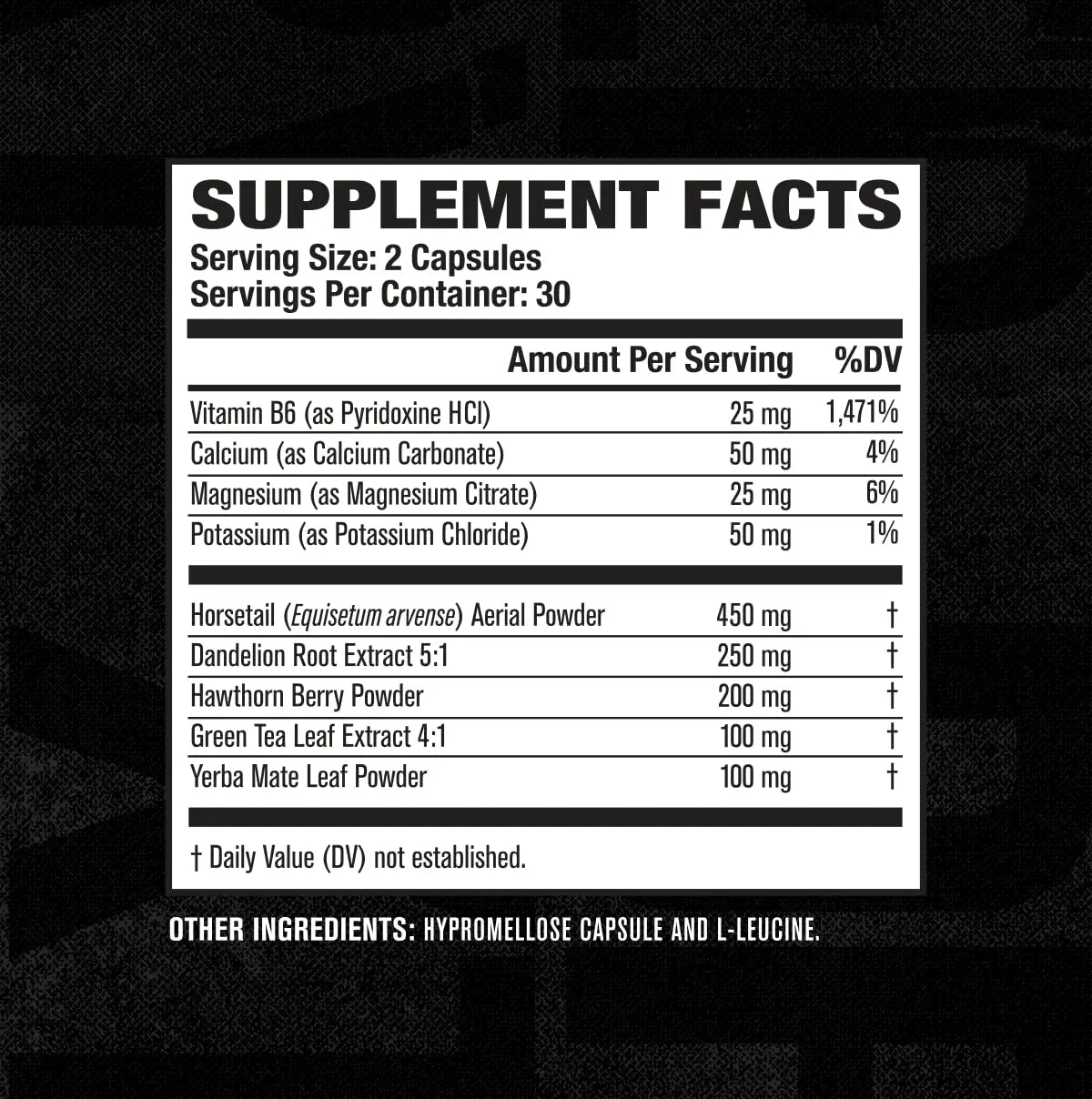 Jacked Factory Dry-XT Water Weight Loss Diuretic Pills - Natural Supplement Jacked Factory Au supplements