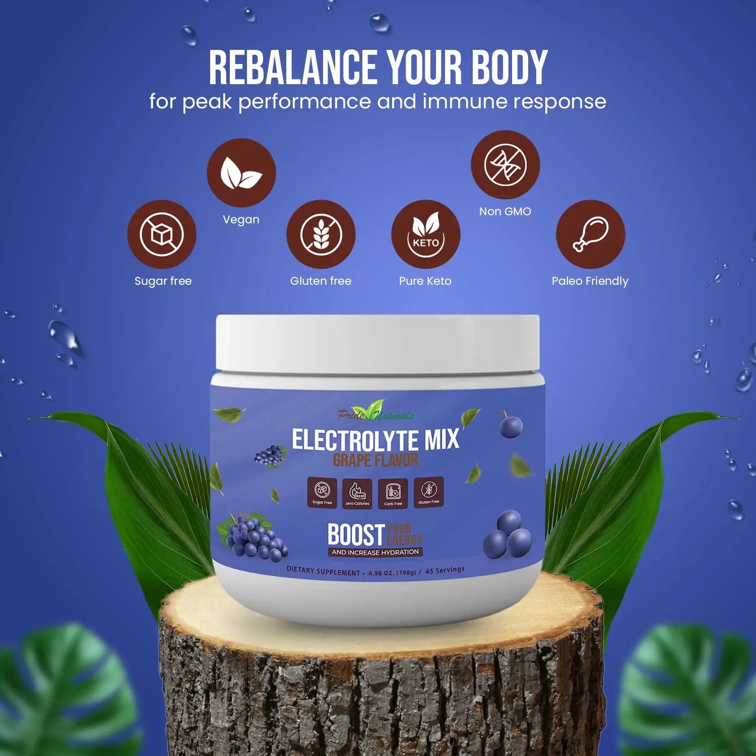 Electrolyte Powder - Refreshing Workout Recovery Electrolytes, Sugar Free, Gluten Free Pride Naturals, Inc Au supplements