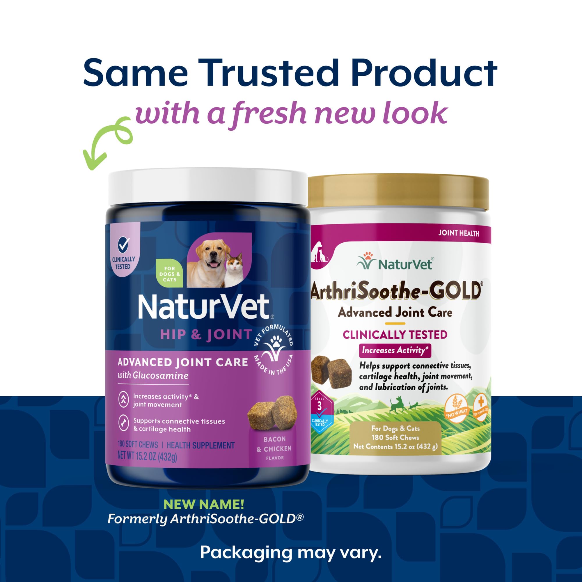 NaturVet ArthriSoothe-Gold Level 3 Advanced Joint Care for Dogs – Soft Chew Dog Supplement with Glucosamine, MSM, Chondroitin & Hyaluronic Acid – Wheat-Free Pet Supplements – 180 Ct. NaturVet Au supplements