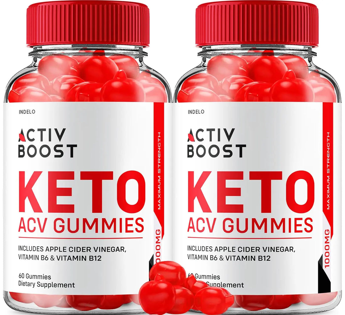 (2 Pack) Activ Boost Keto ACV Gummies - Activ Boost Keto ACV Gummies Reviews Indelo Au supplements