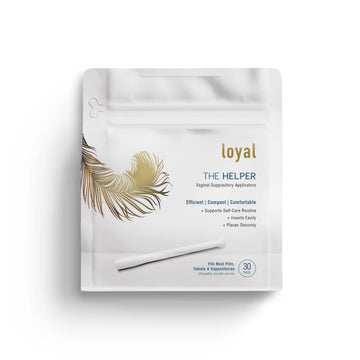 Loyal The Helper Suppository Applicators | Efficient | Compact | Comfortable | Fits Most Brands, Pills, Tablets and Boric Acid Suppositories (30-Pack) Loyal Au supplements