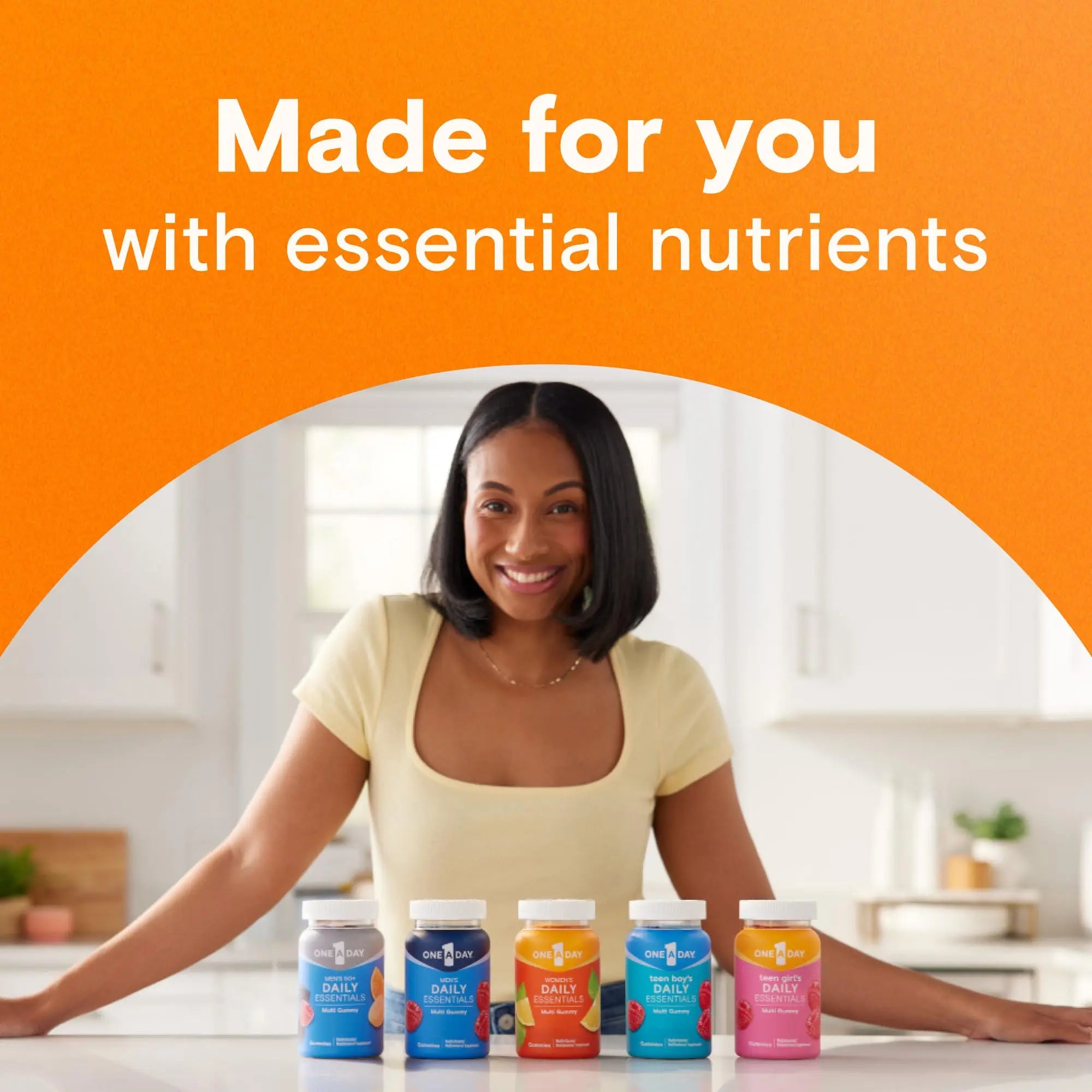 One A Day Teen Girl’s Daily Essentials Multivitamin Gummies, Teen Girl Multivitamins with Biotin, Vitamin B12 and B6, Vitamin C ONE A DAY Au supplements