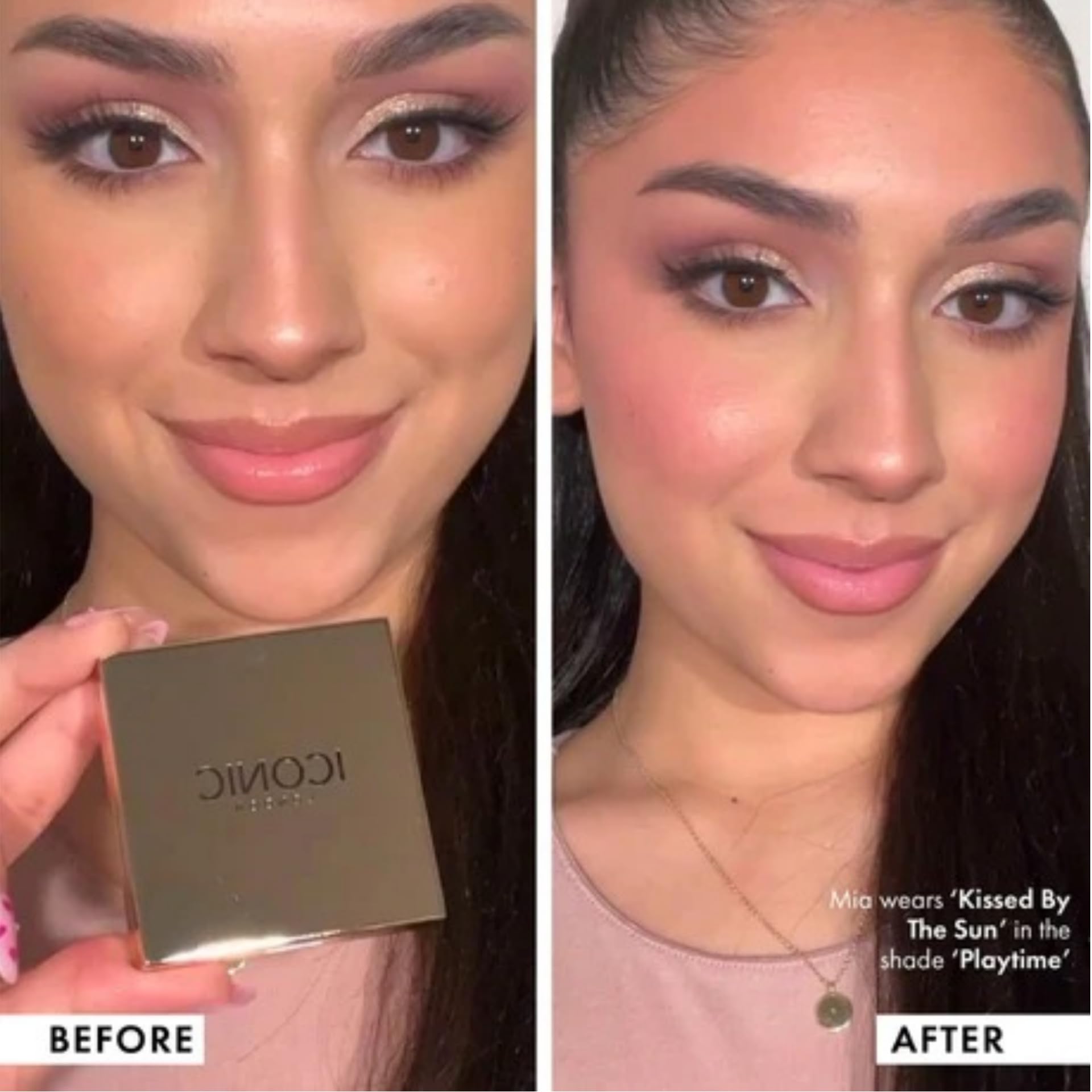 ICONIC LONDON Kissed by the Sun | Multi-Use Blush, Bronzer, & Highlighter, For All Skin Types, Cruelty-Free, Vegan Makeup, (Play Time) 0.17 oz ICONIC LONDON Au supplements