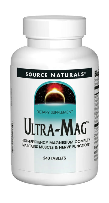 Source Naturals Ultra-Mag High-Efficiency Magnesium Complex - Maintains Muscle Source Naturals Au supplements