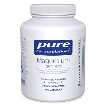 Pure Encapsulations Magnesium (Glycinate) - Supplement to Support Stress Relief, Sleep, Heart Health, Nerves, Muscles, and Metabolism Pure Encapsulations Au supplements