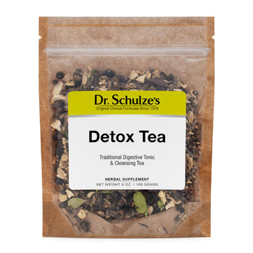 Dr. Schulze’s | Detox Tea | All Purpose Herbal Tonic | Powerful Digestive Stimulant | Dietary Supplement | Ultimate Liver Cleanse | Helps Eliminate Gas & Indigestion | Release Toxins | 6 Oz. Pack Dr. Schulze's Au supplements