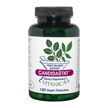Vitanica Candidastat, Yeast Balance Supplement and Support, Vegan, 120 Capsules Vitanica Au supplements