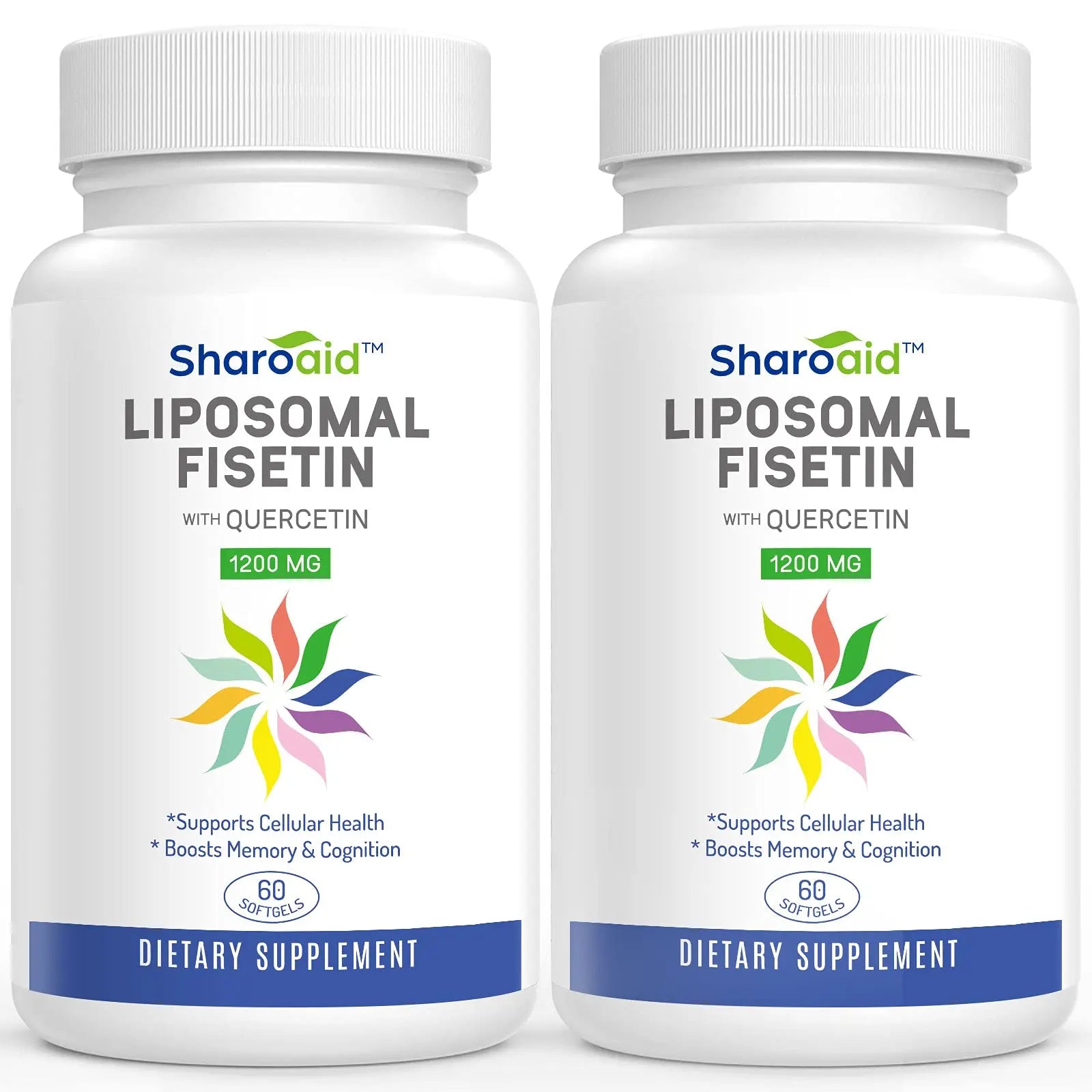 Sharoaid Liposomal Fisetin with Quercetin Supplements 1200 mg per Serving Sharoaid Au supplements