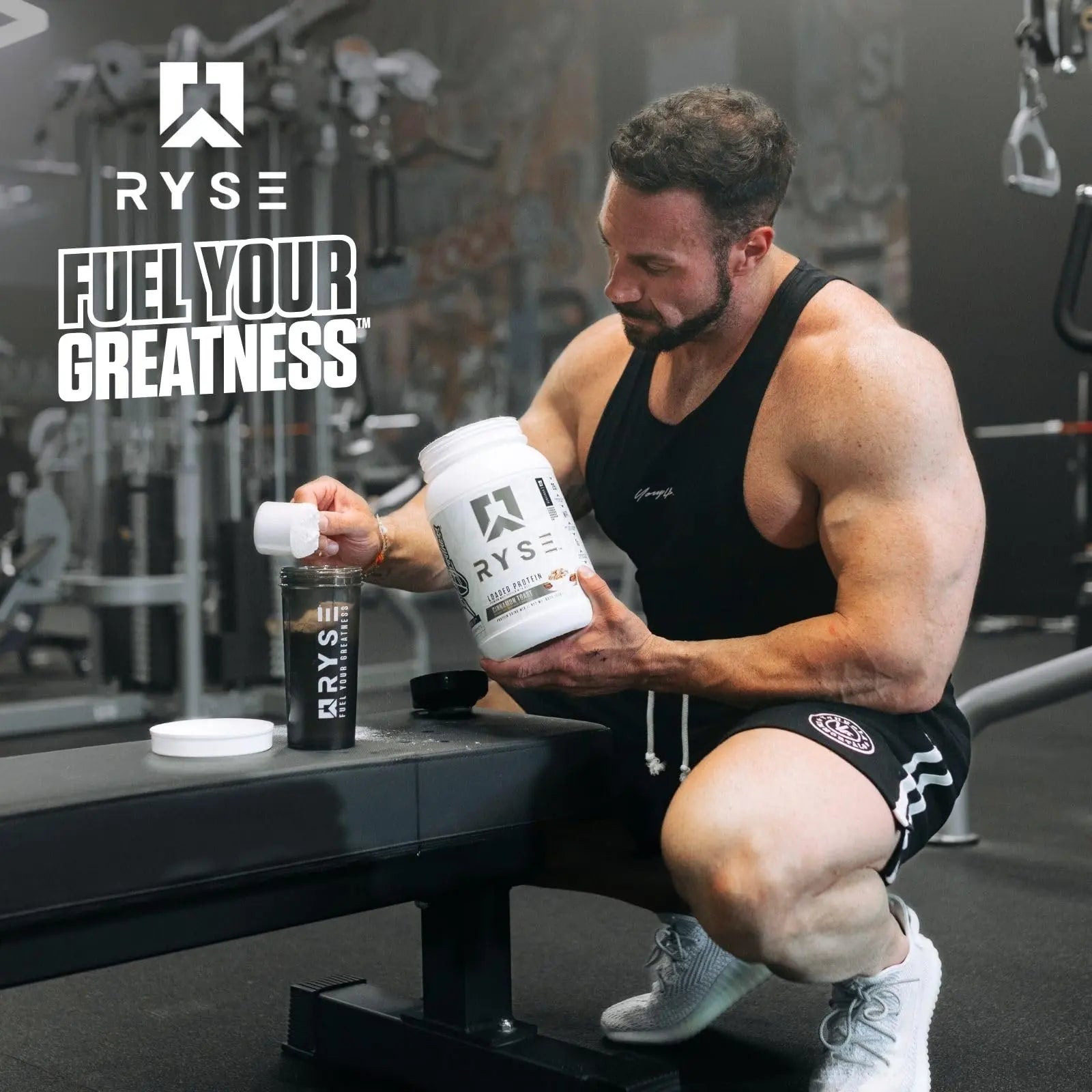 RYSE Up Supplements Loaded Protein Powder | 25g Whey Protein Isolate & Concentrate RYSE Up Supplements Au supplements