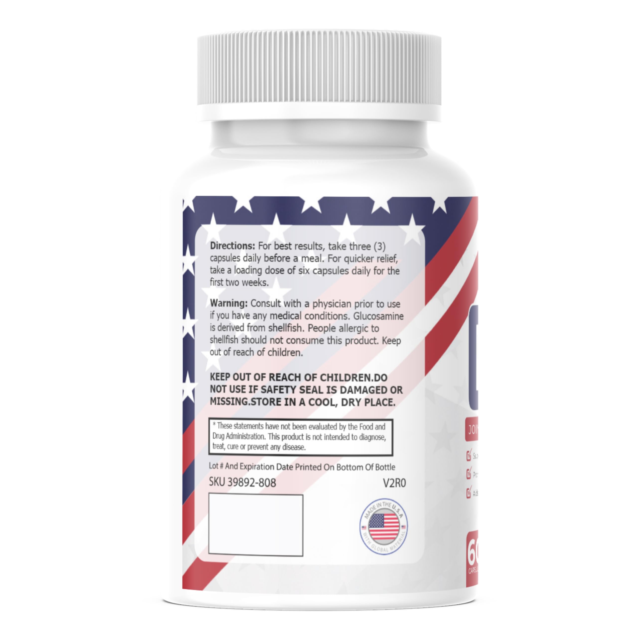 All Right Nutrition Joint Chief - Joint & Muscle Support - Mobility Aid - 60 Capsules All Right Nutrition Au supplements
