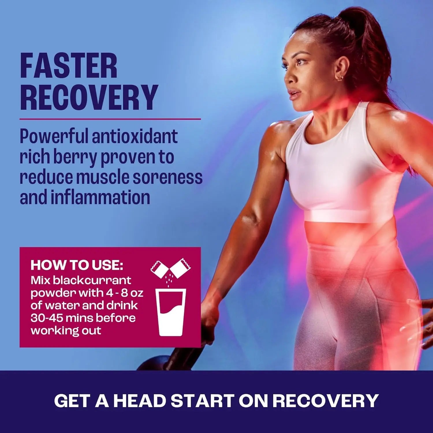 2before Blackcurrant I All Natural Vegan Pre Workout, Caffeine Free I Clean Energy 2before Au supplements