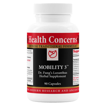Health Concerns Mobility 3 – Joint & Muscle Support – Herbal Stiffness Supplement for Men & Women – Dong Quai, Ginseng, Fo-Ti, Loranthus & Ginger Formula – Chinese Support – 90 Capsules Health Concerns Au supplements