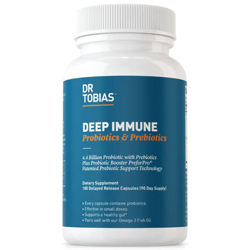 Dr. Tobias Deep Immune Probiotics & Prebiotics, 4.4 Billion CFU Probiotics for Women Dr. Tobias Au supplements