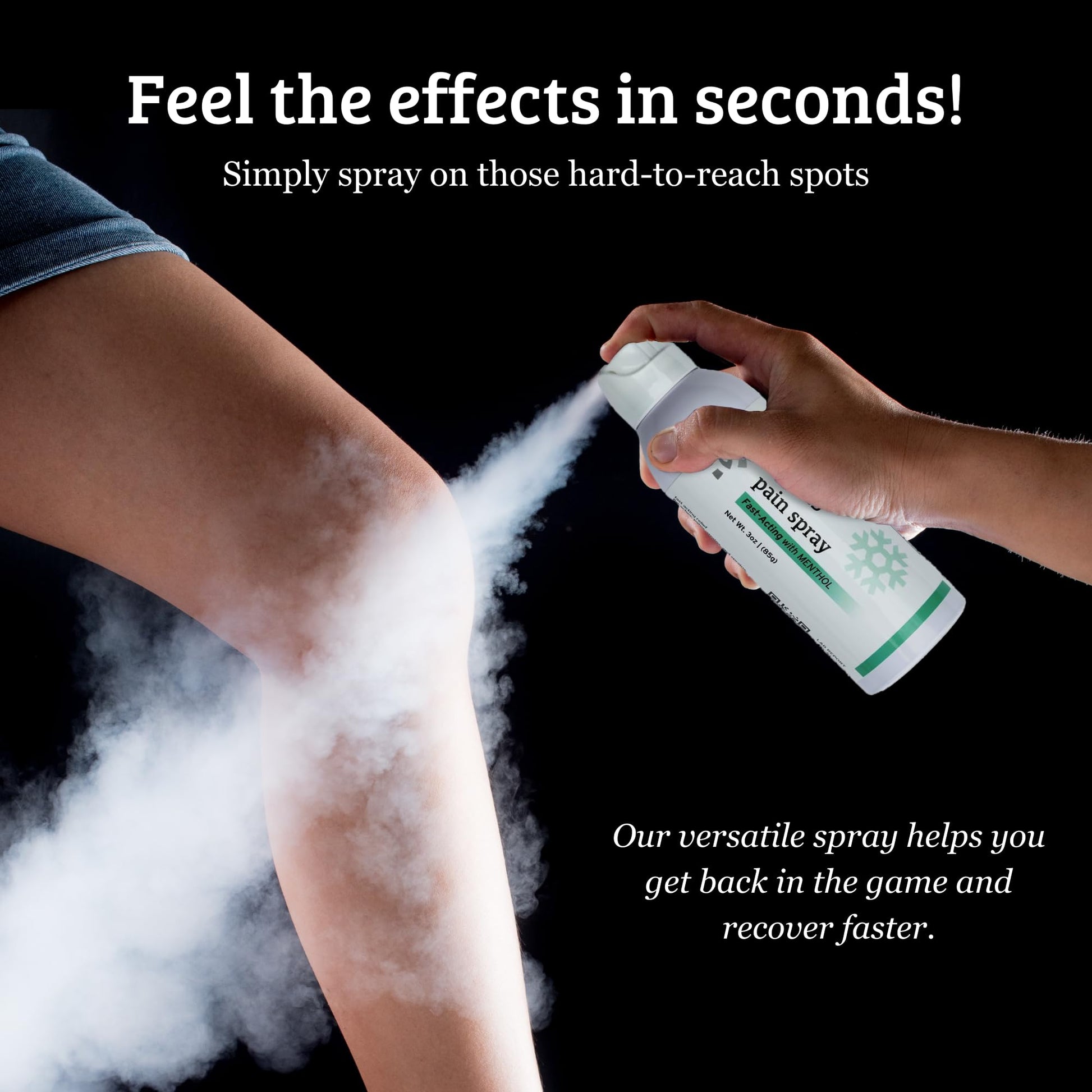 SUNMED Hemp Oil Menthol Spray for Discomfort Soothing & Recovery – Fast-Absorbing, Cooling Topical Formula for Aches, Tension & Muscle Relief – Convenient Spray, Easy Application SUNMED Au supplements