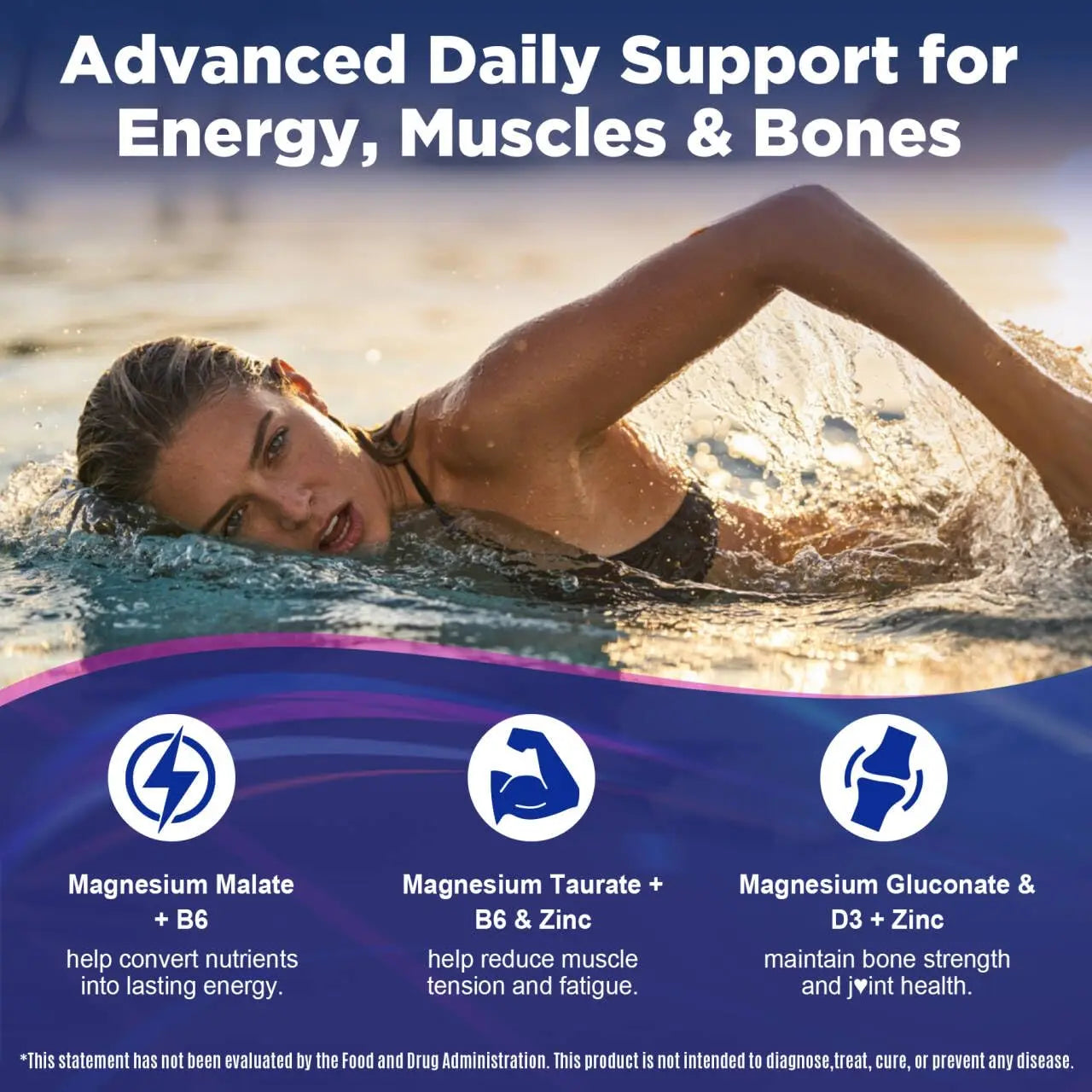 Full Spectrum Magnesium Glycinate Complex 21 in 1 Gummies for Deep Calm Sleep, 12 Forms Magnesium Citrate Malate Taurate Orotate for Women Men + Probiotics w/Ashwagandha, L-Theanine, GABA, 120Cts Nextdia Au supplements