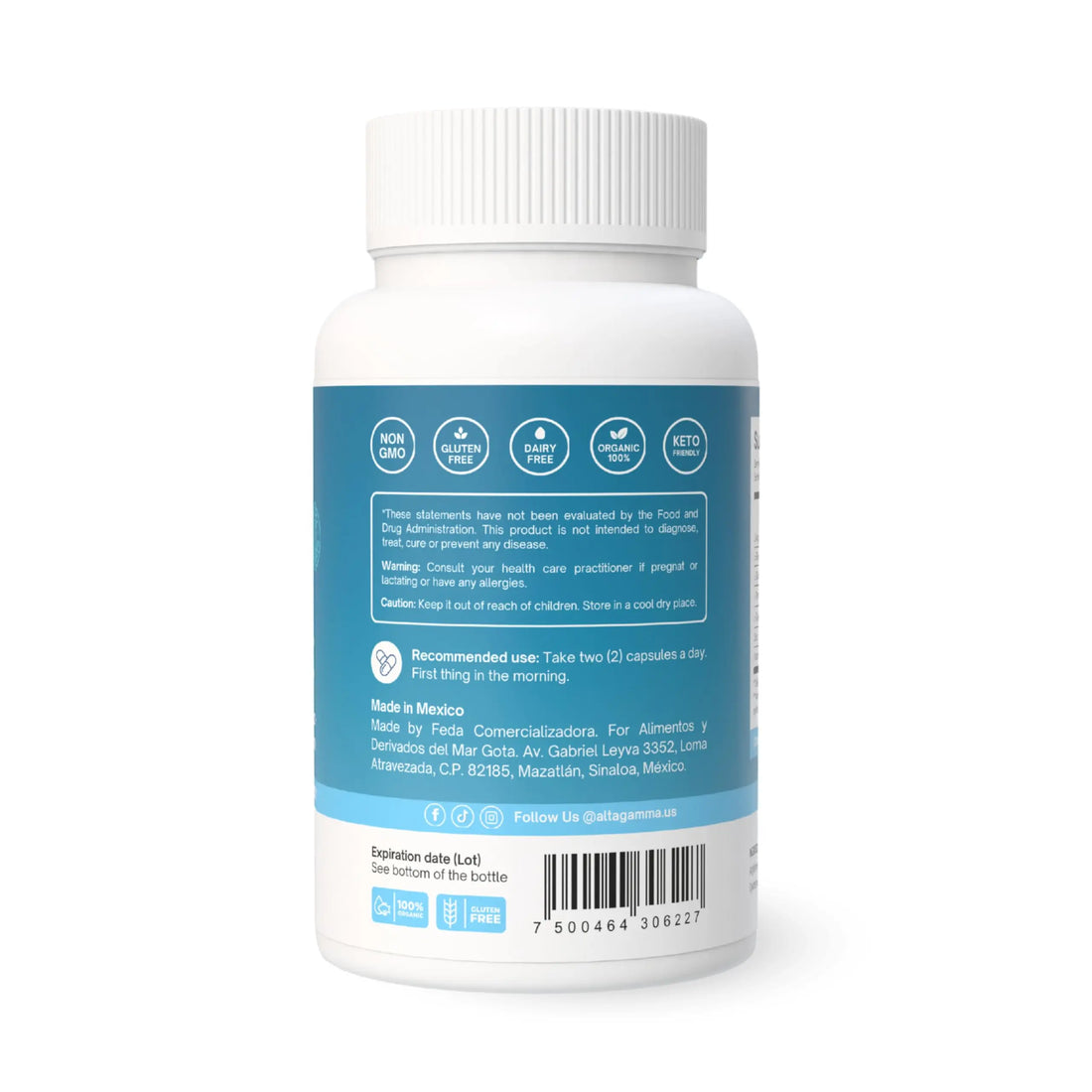 ALTAGAMMA 8 in 1 Immune Support Supplement - Daily Immunity Supplement & Immune Boosters for Adults - Immune System Booster with L-Lysine, Vitamin D and Zinc Supplements for Men & Women, 60 Capsules ALTAGAMMA Au supplements