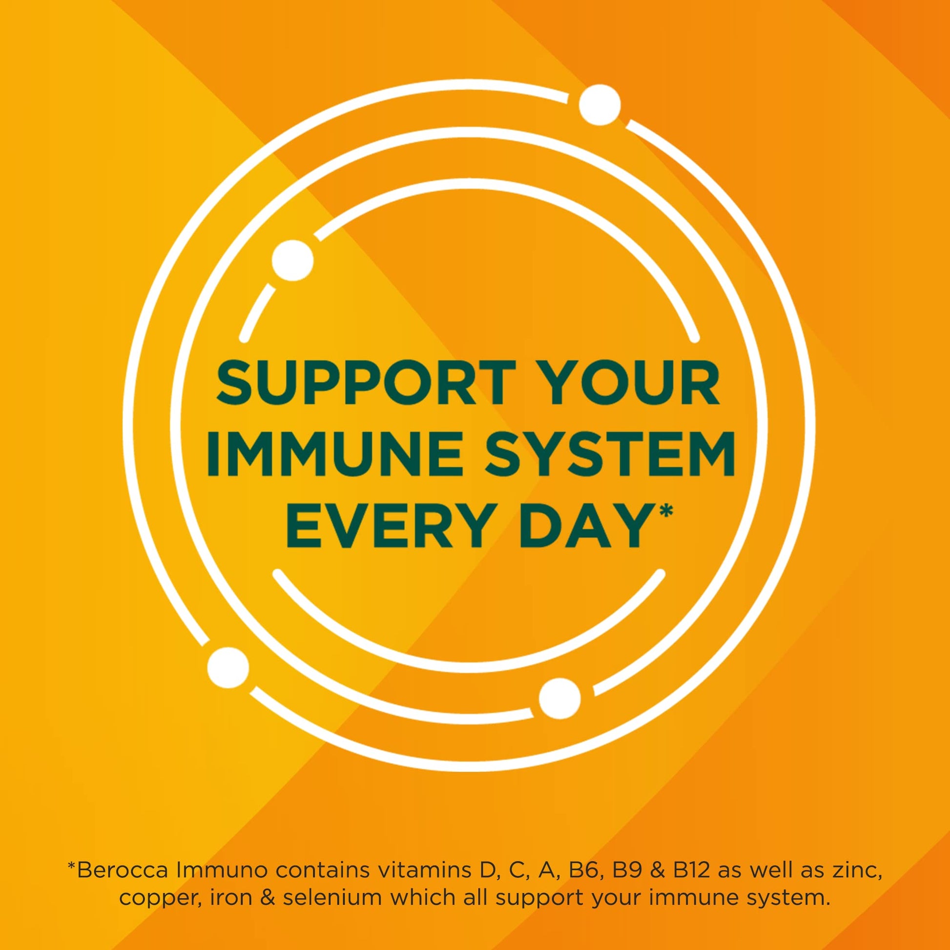 Berocca Immuno Effervescent Tablets, 11 Vitamins and Minerals, Including Vitamins D, C Berocca Au supplements