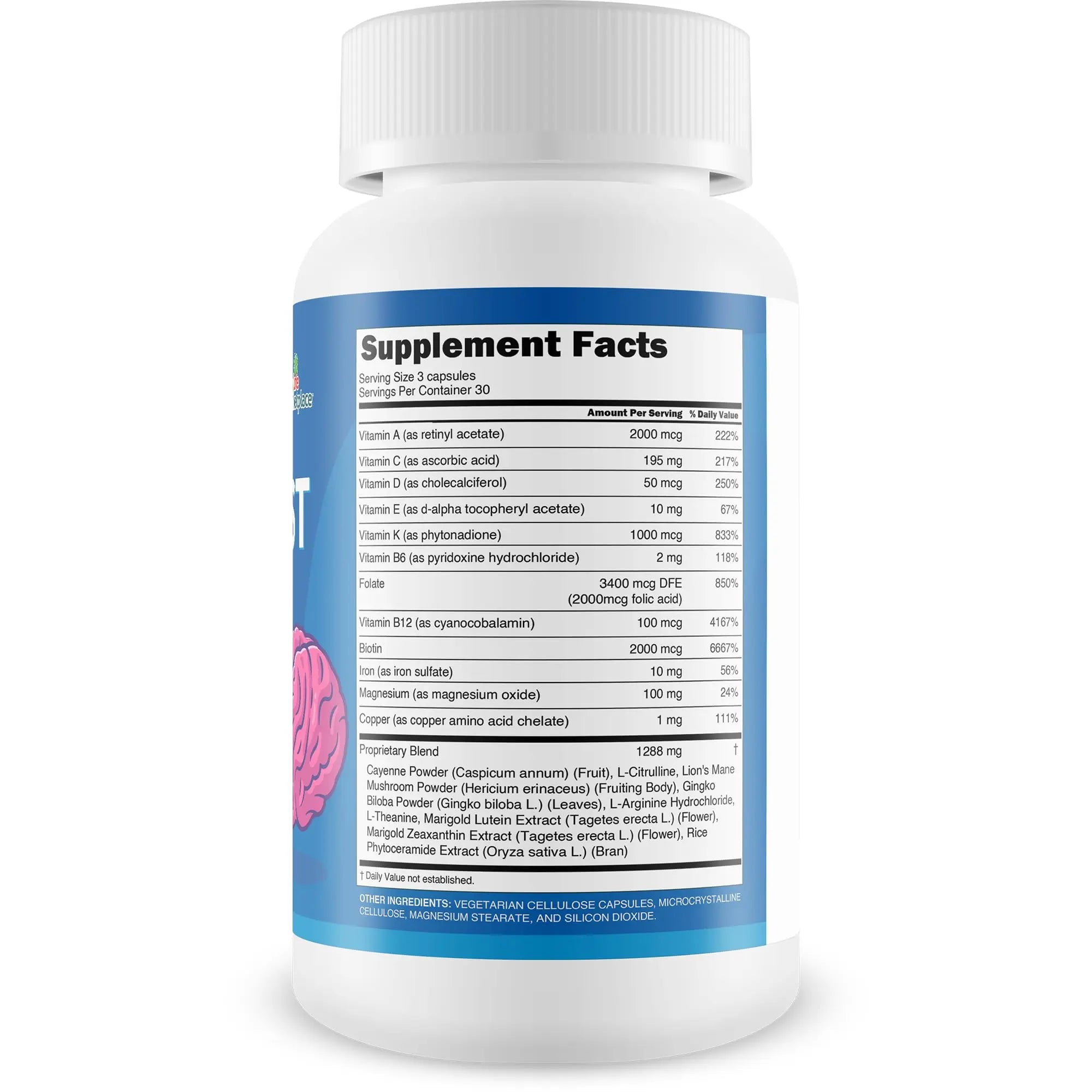 Top Best Brain - Cognitive Support Supplement for Memory, Focus, & Mental Clarity - Promote Improved Concentration, Cognition, & Motivation - Brain Pills for Cognitive Health - Nootropic Formula Generic Au supplements