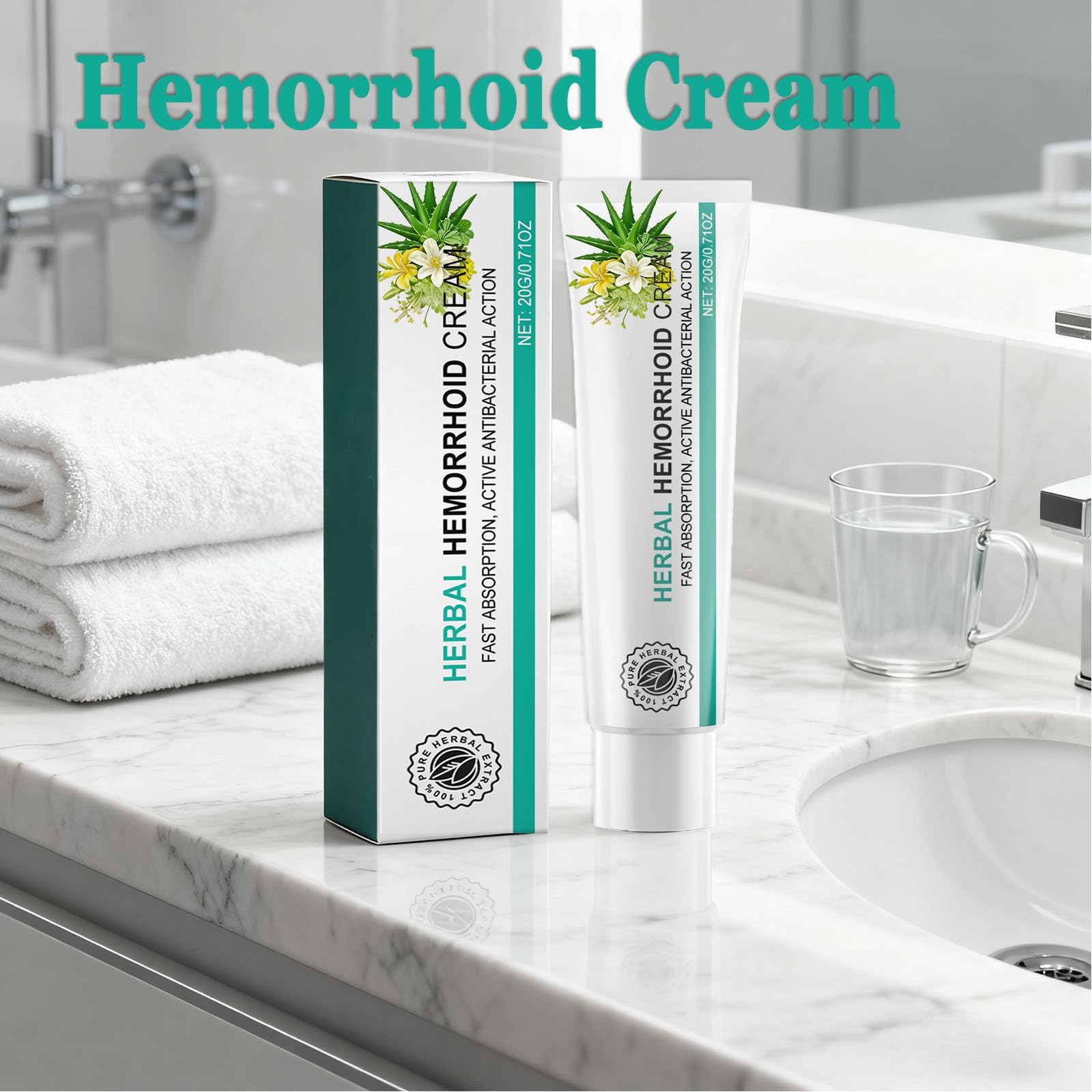 Hushblade Hemorrhoid Body Cream, Natural Herbal Hemorrhoid Cream, for Men and Women Moisturizing and Nourishing Hushblade Au supplements