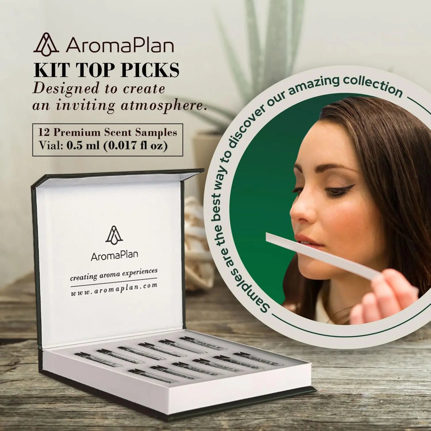 Aromaplan Sample Set, Top Picks Set Collection Exclusively for Smelling, NOT Machine USE AROMAPLAN Au supplements