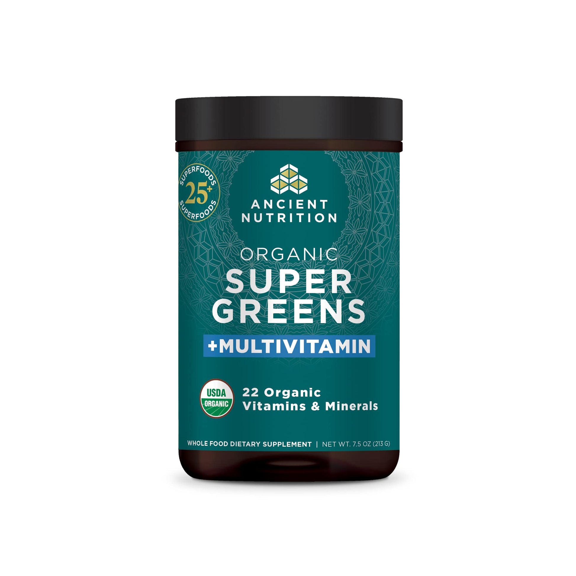 Ancient Nutrition, Vitamin Powder, One Bottle Made from Real Fruits, Vegetables and Herbs, for Digestive and Energy Support, 25 Servings, 7.5oz Ancient Nutrition Au supplements