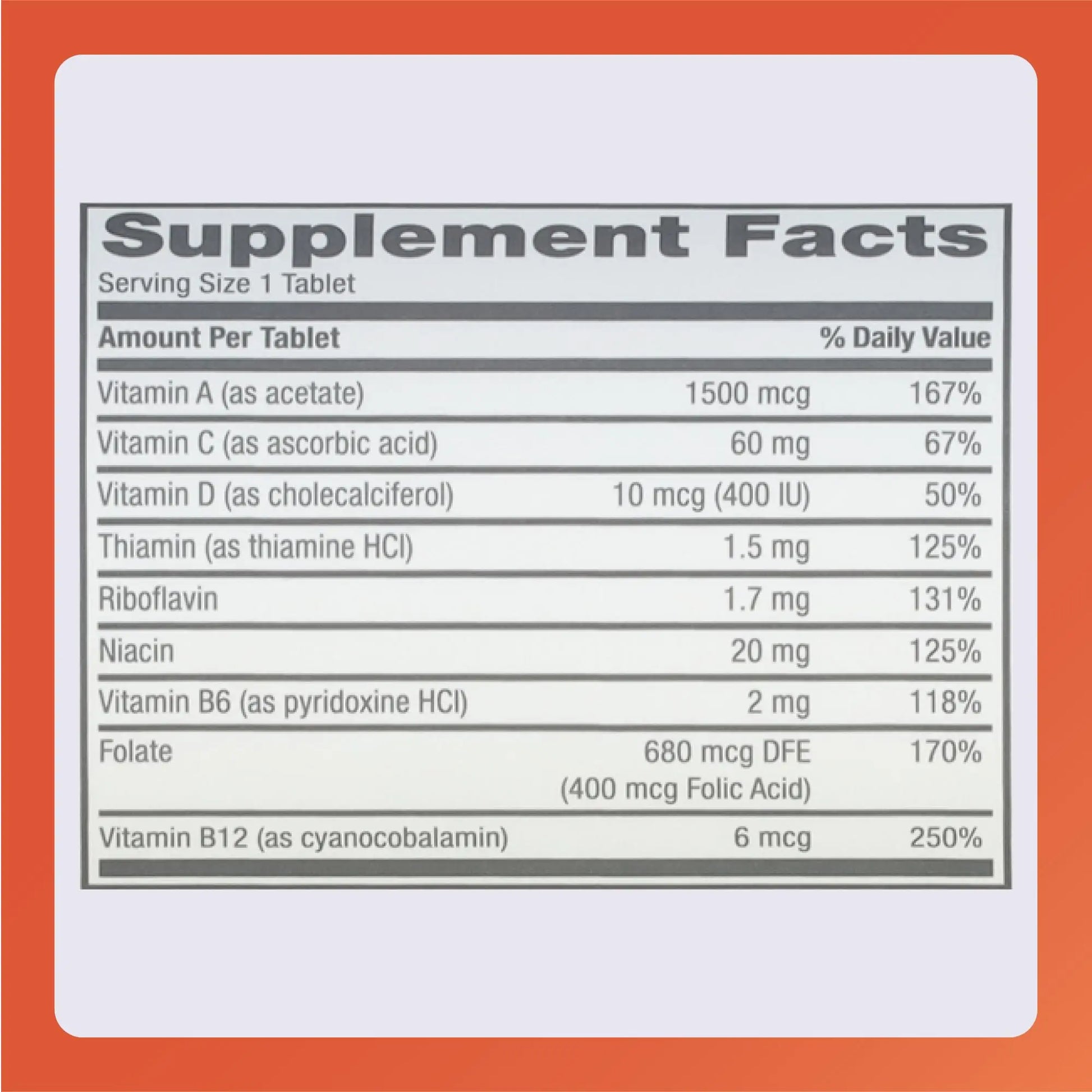 Rugby Daily-Vite Multivitamin - Daily Vitamin Supplement - 100 Tablets (1 Pack) RUGBY LABORATORIES Au supplements