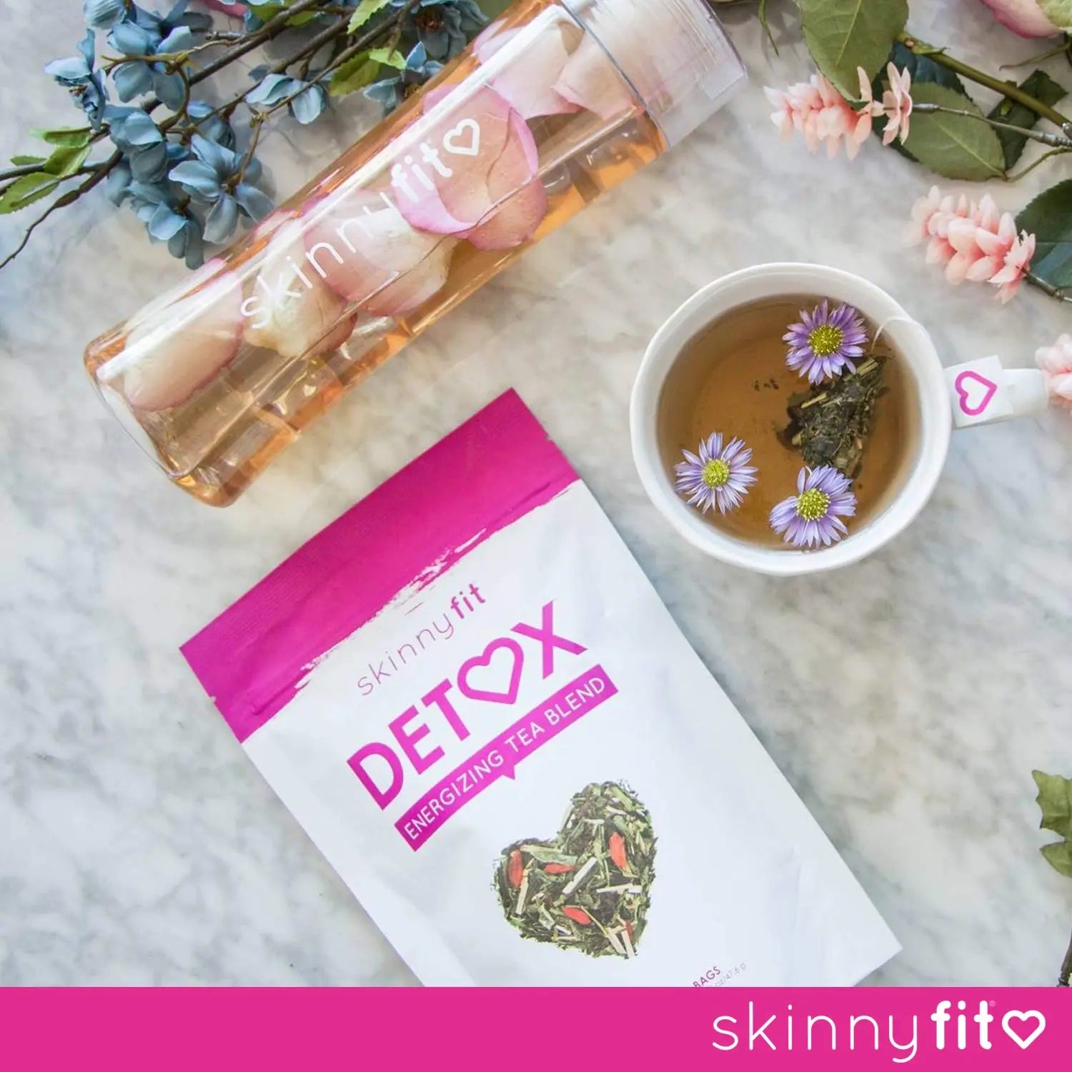 SkinnyFit Detox Tea: All-Natural, Laxative-Free, Supports A Healthy Weight SkinnyFit Au supplements