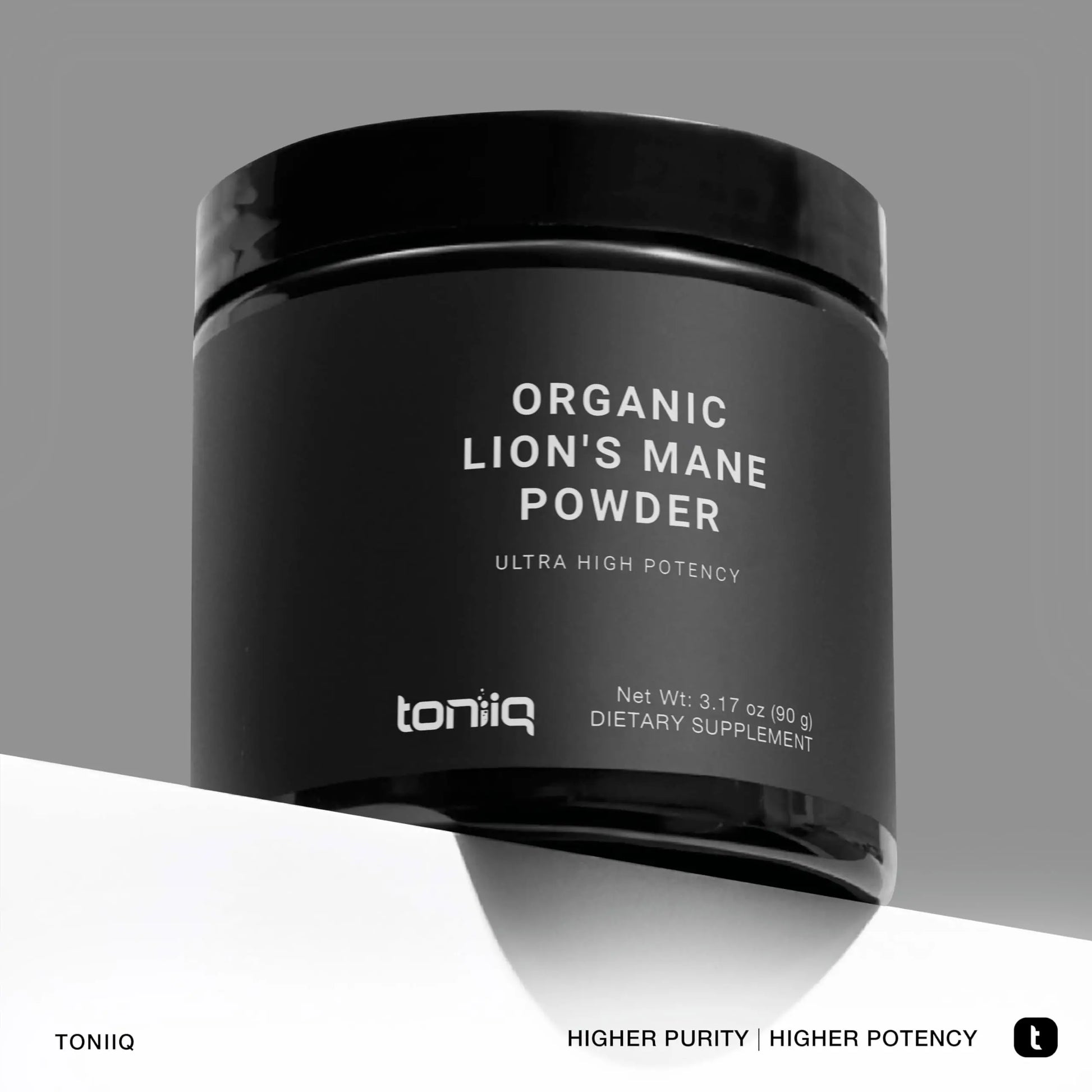 10,000mg 10x Concentrated Ultra High Strength Organic Lions Mane Powder Toniiq Au supplements