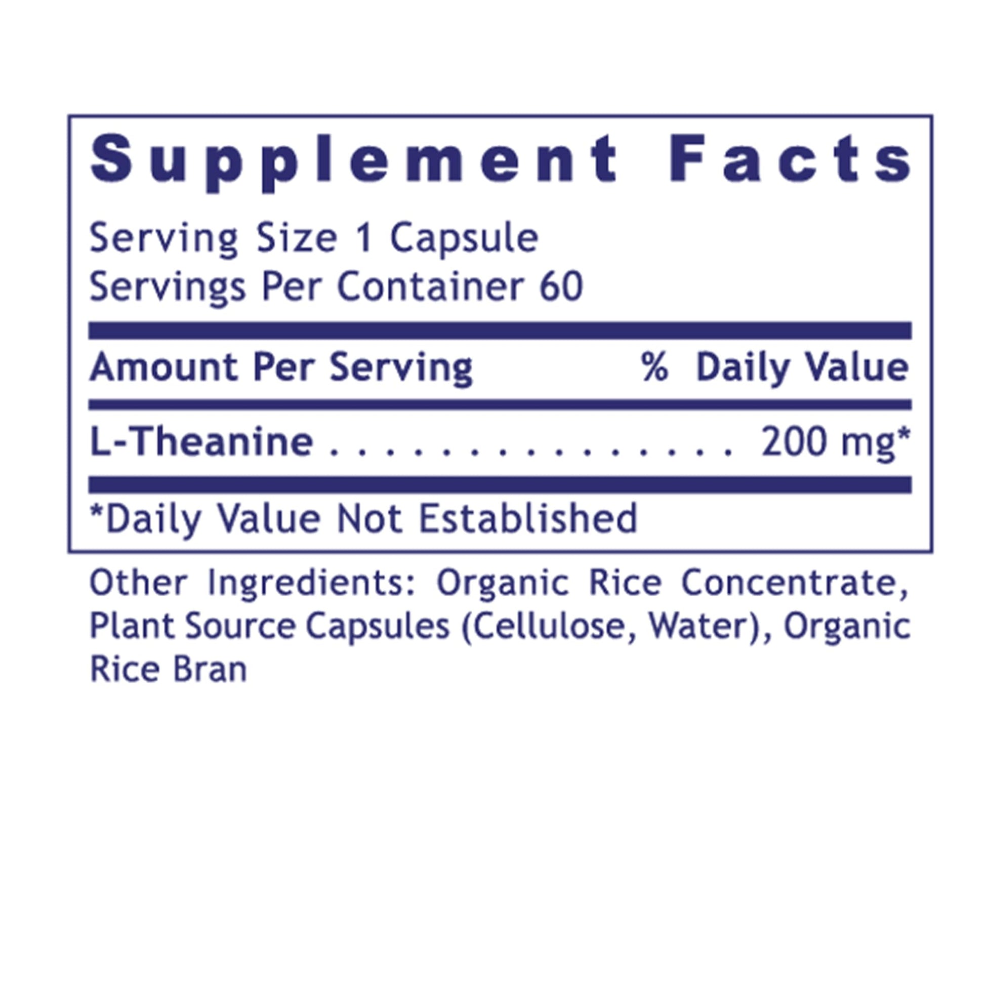 Premier Research Labs L-Theanine Double Strength - Pure L Theanine Supplement 200mg, Focus & Energy Support for Men & Women, Amino Acid for Relaxation, Support for Adults & Kids - 60 Vegan Capsules Premier Research Labs Au supplements