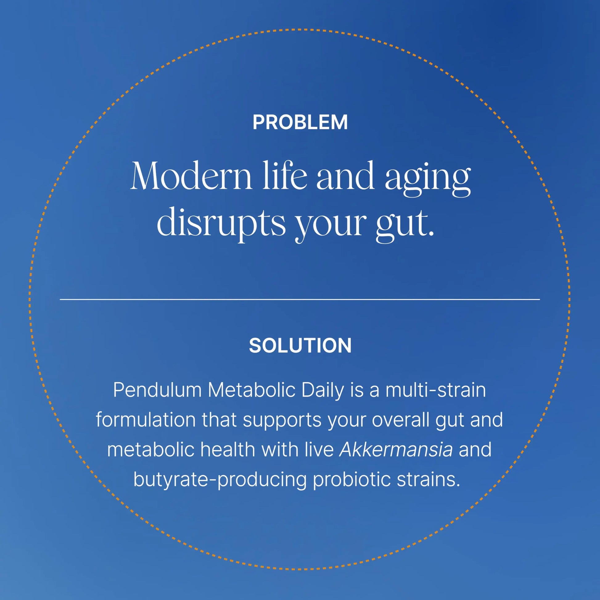 Pendulum Metabolic Daily - Multi-Strain Probiotic with Akkermansia muciniphila to Support Metabolism and Sustain Energy Levels Pendulum Au supplements