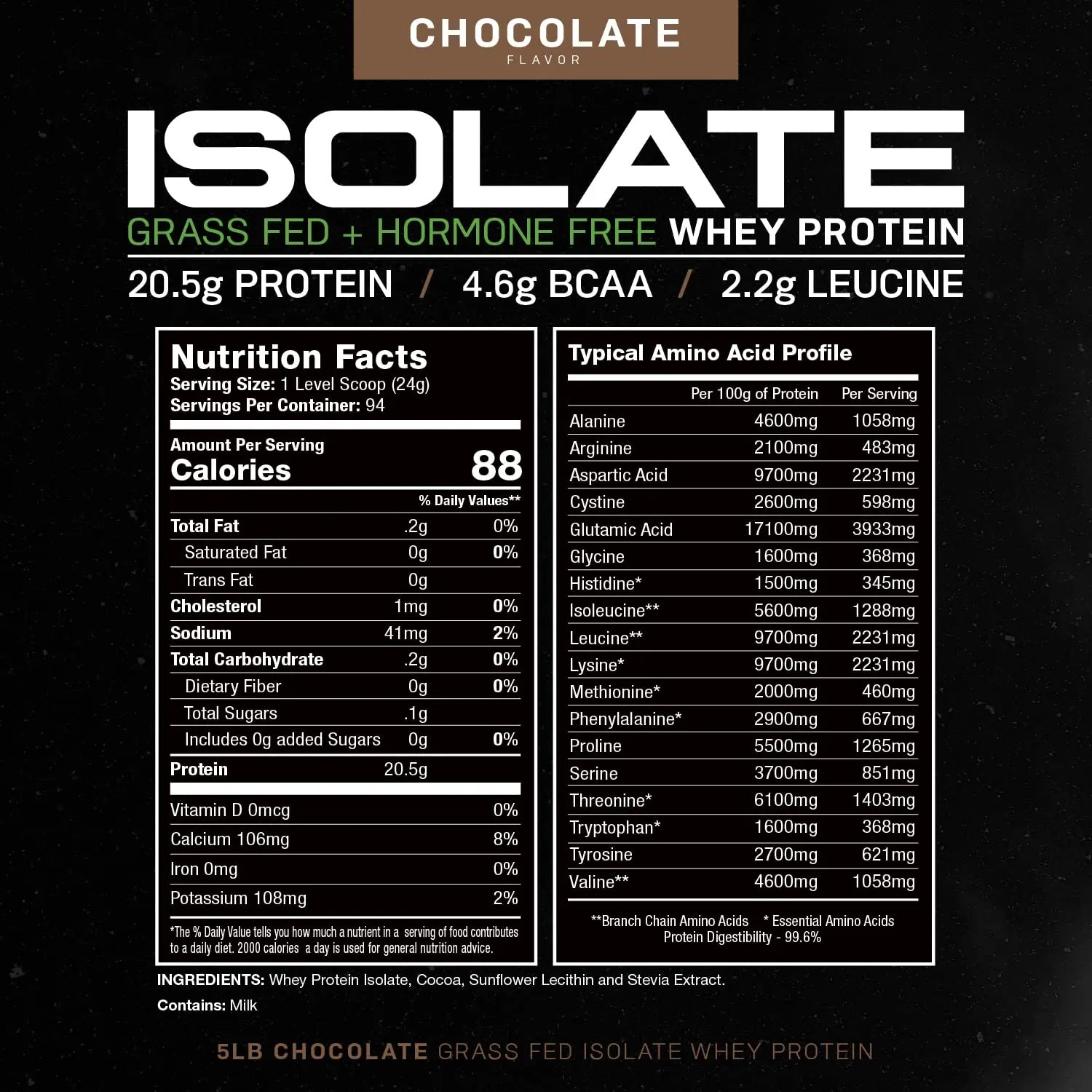 Muscle Feast Grass-Fed Whey Protein Isolate, All Natural Hormone Free Pasture Raised Muscle Feast Au supplements