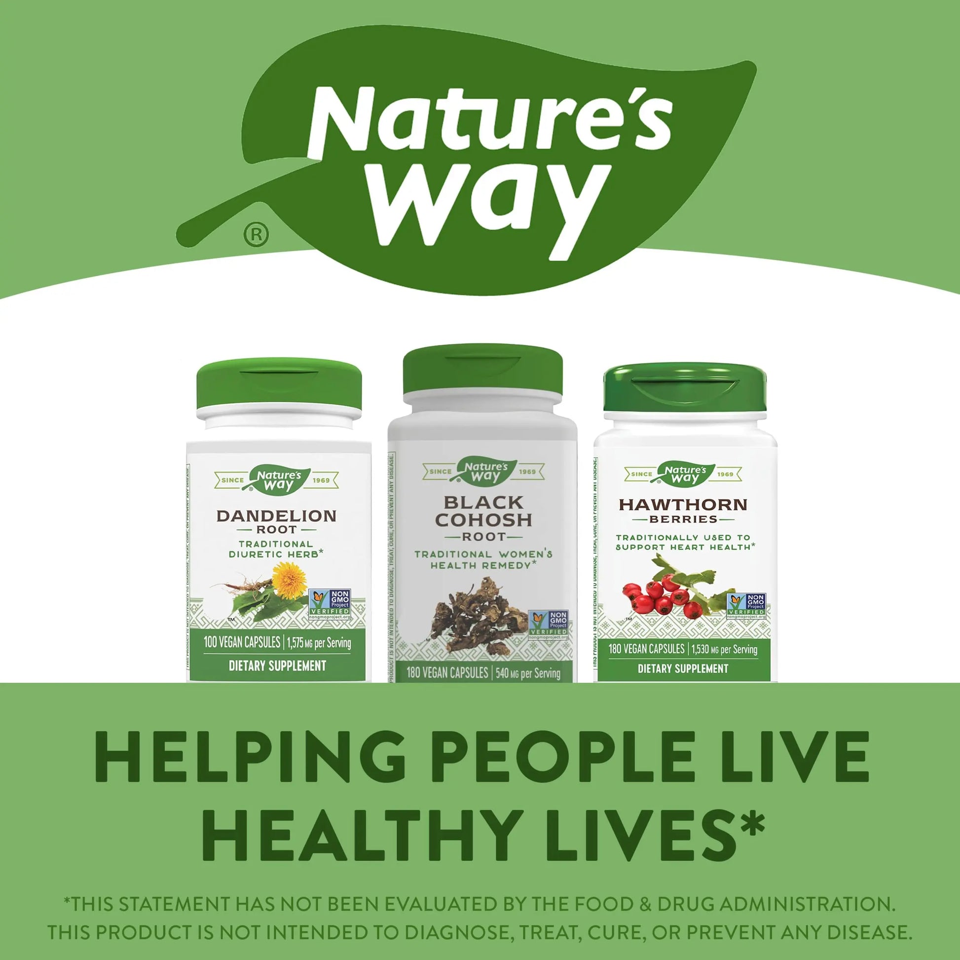 Nature's Way Black Cohosh Root, Traditional Support for Women's Health*, 540 mg Nature's Way Au supplements