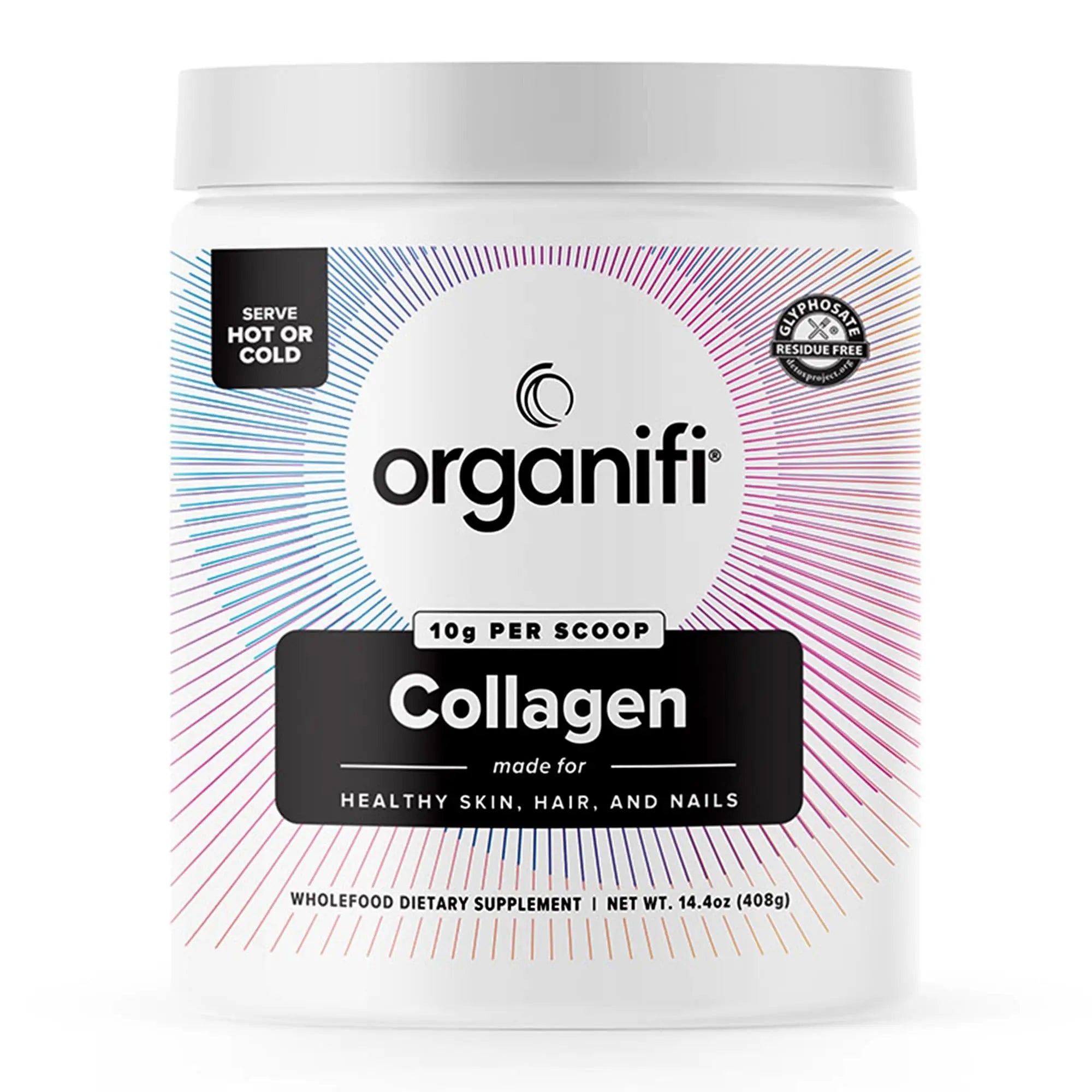 Organifi Unflavored Collagen Powder - Supports Stronger Skin, Nail, and Hair, 40 Servings Organifi Au supplements