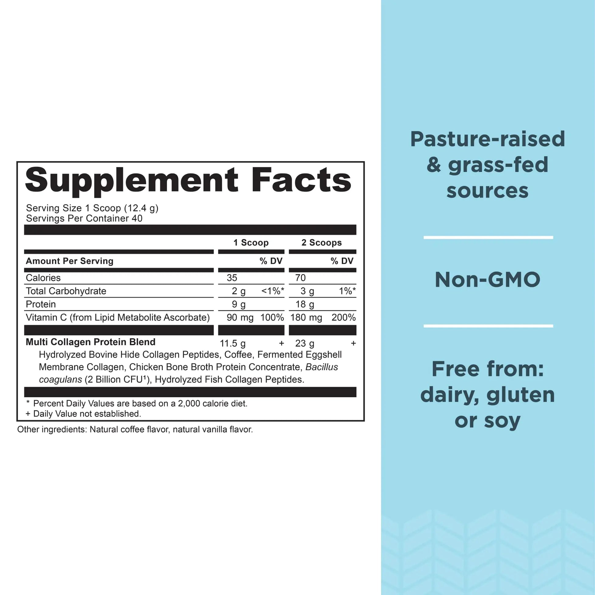 Ancient Nutrition Hydrolyzed Collagen Peptides Powder, Cold Brew Multi Collagen Protein Ancient Nutrition Au supplements